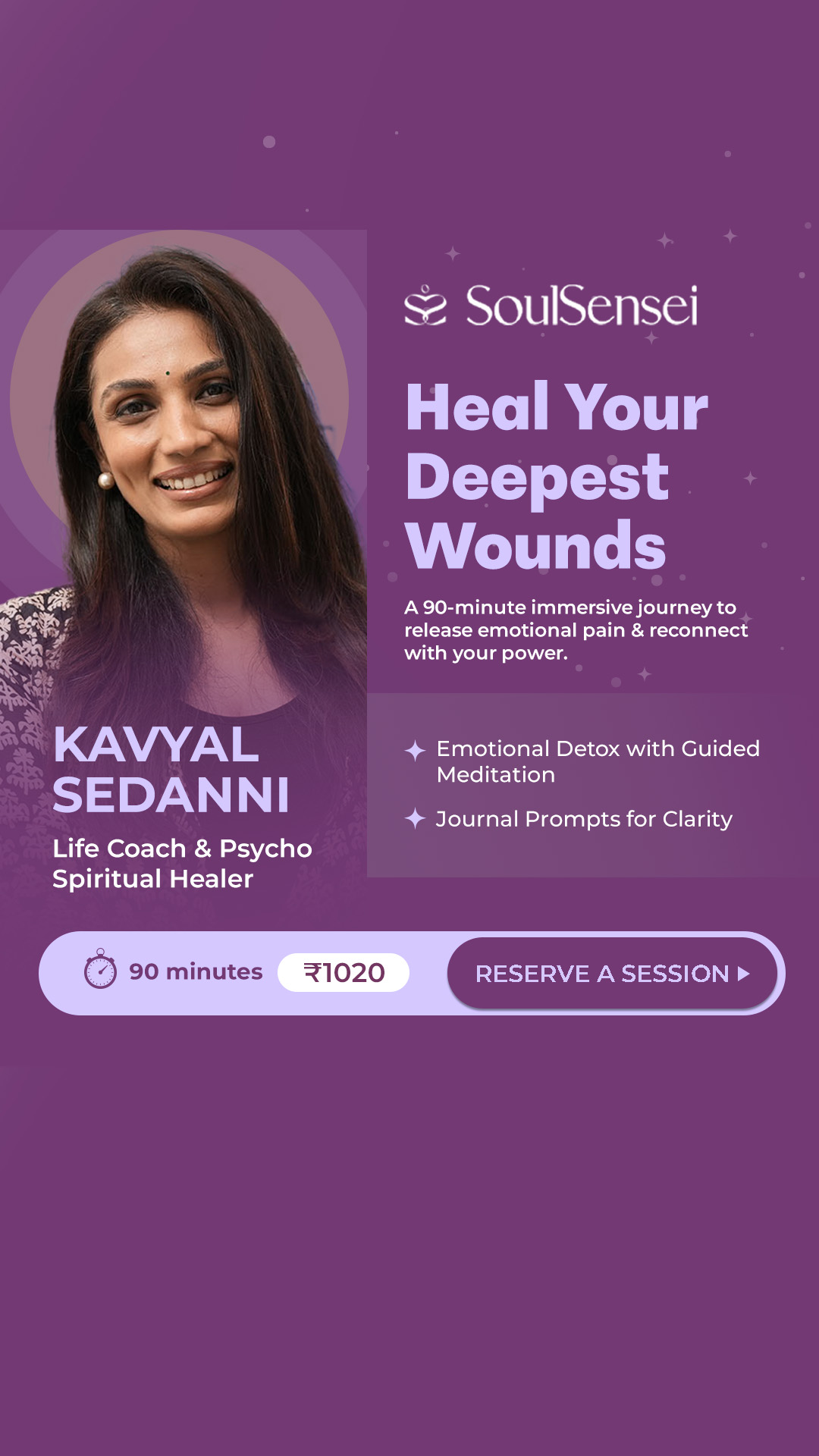 SoulSensei - Growth and Transformation Facebook ad