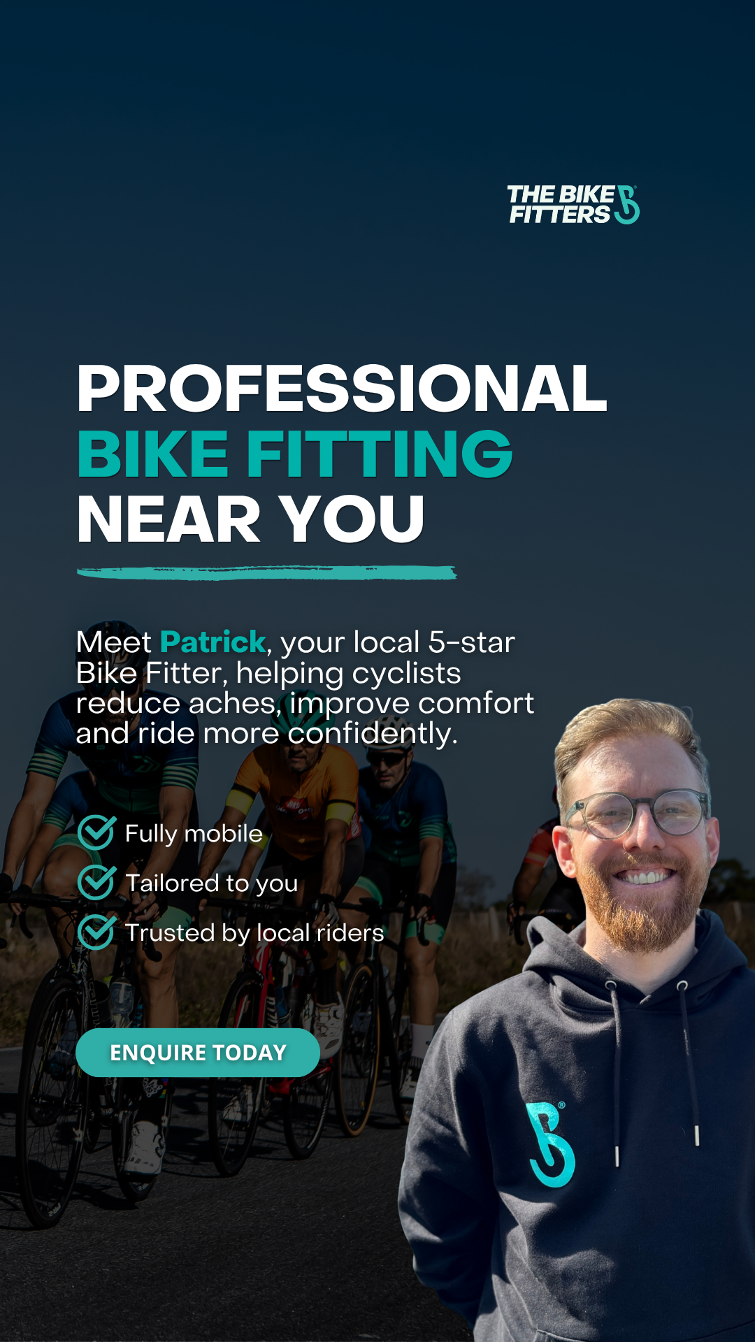 The Bike Fitters Facebook ad
