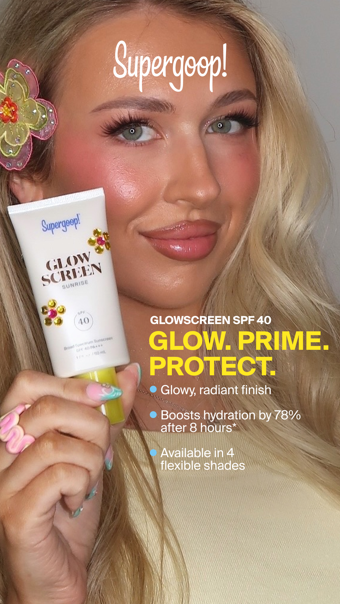 Supergoop Facebook ad