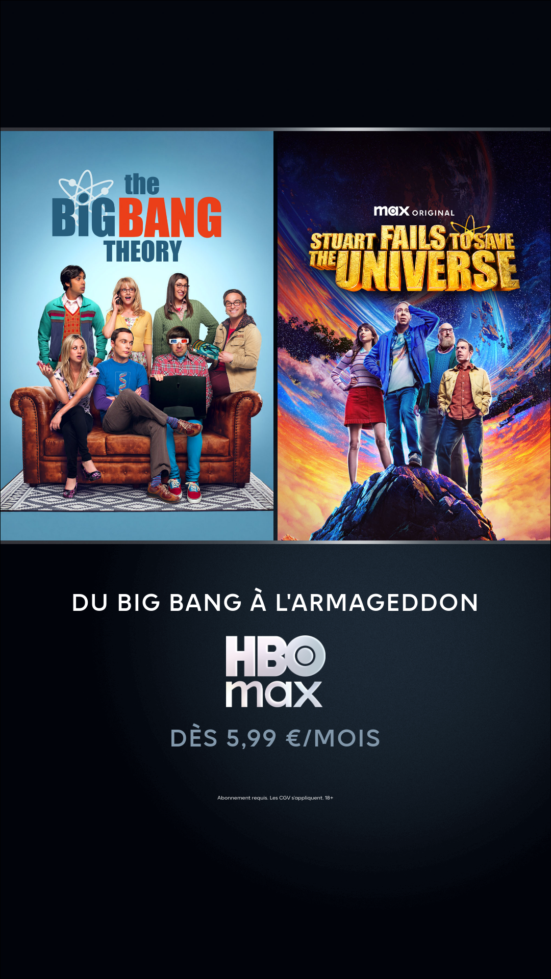 HBO Max Facebook ad