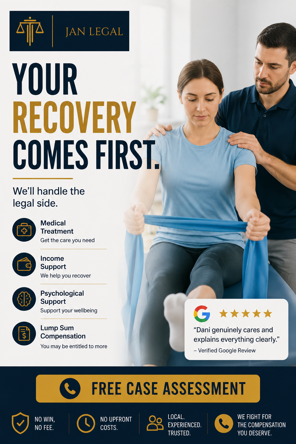 Jan Legal Facebook ad: Injured in a Car Accident?