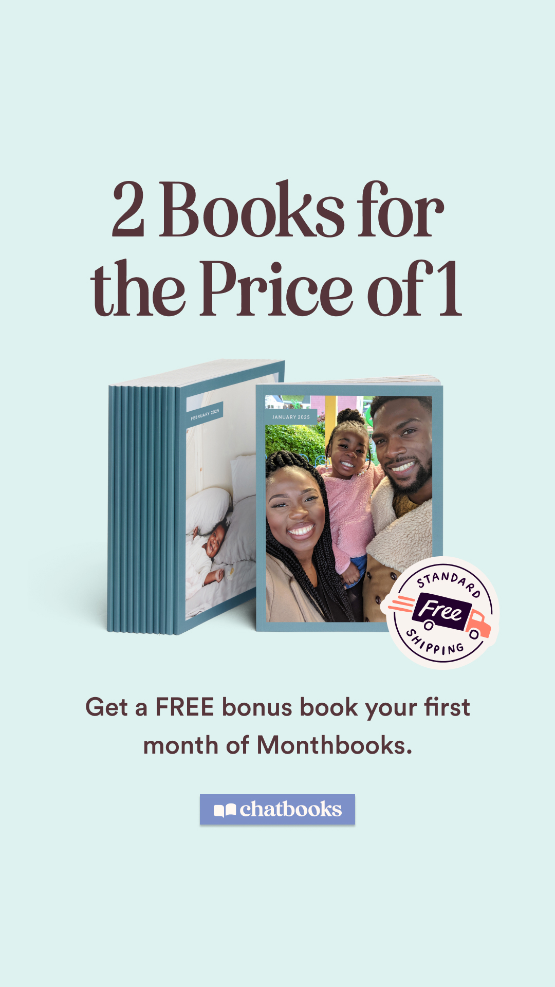 Chatbooks Facebook ad from Feb 11, 2026