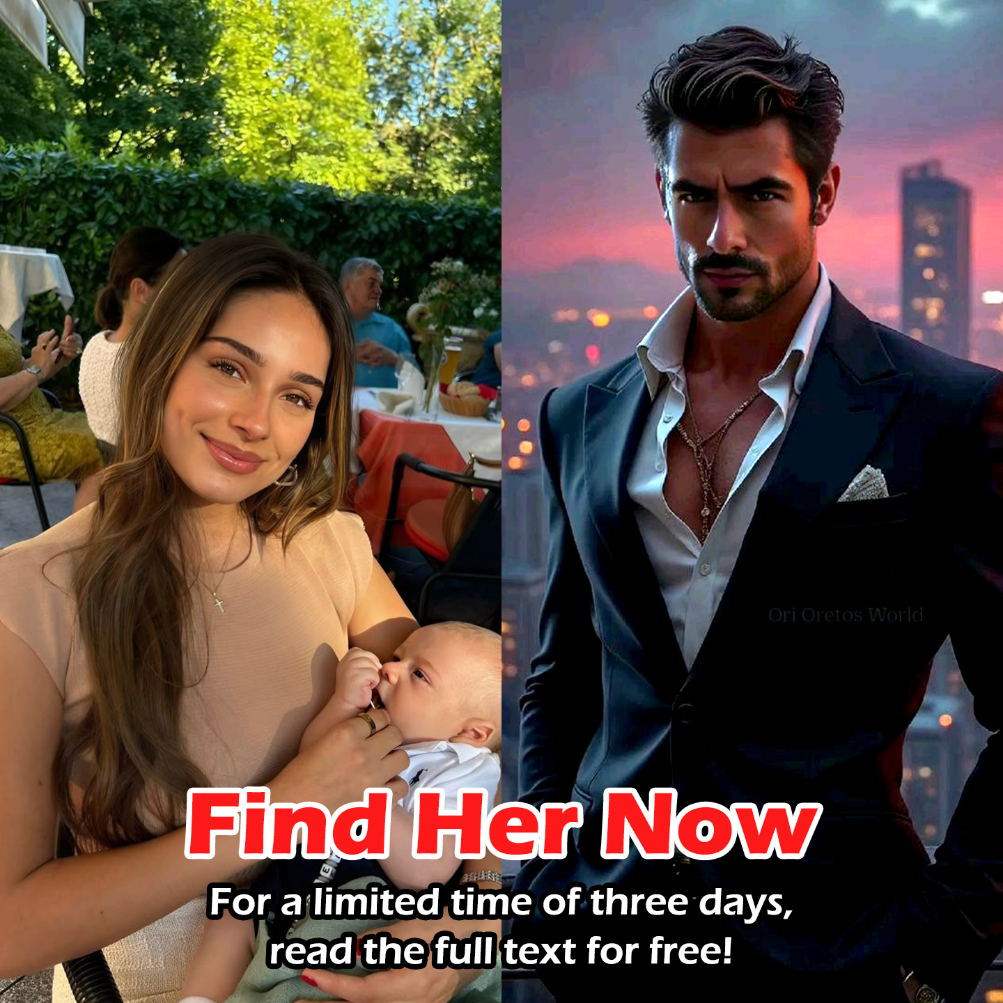 LoveNovel Hub Facebook ad