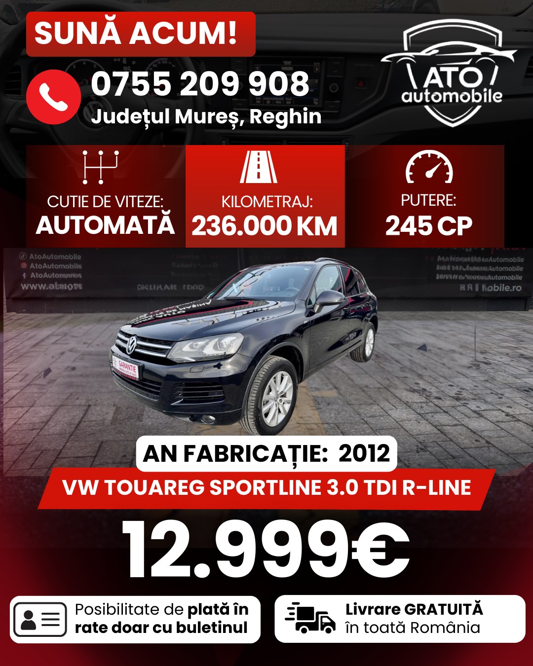 Ato Automobile Facebook ad