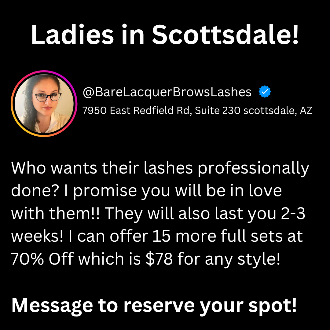 Lash Experts Facebook ad