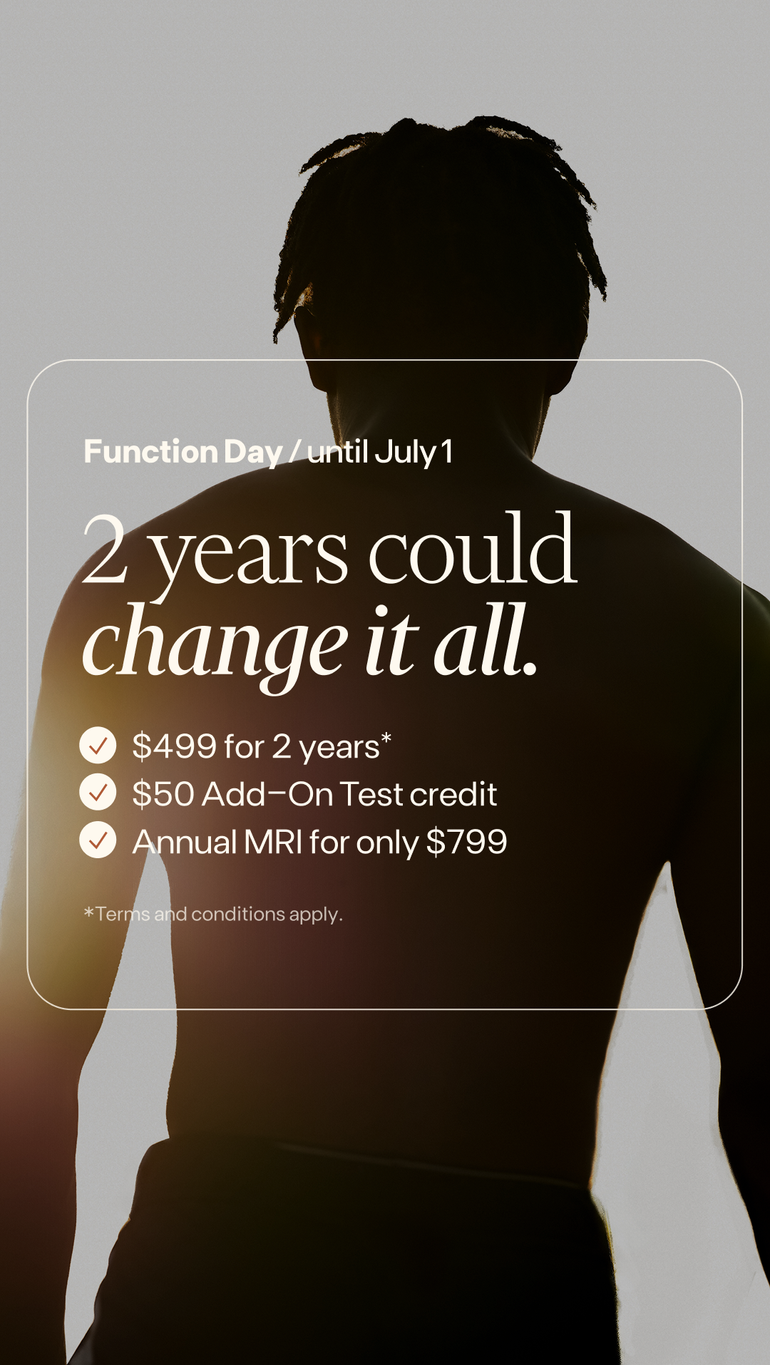 Function Health Facebook ad