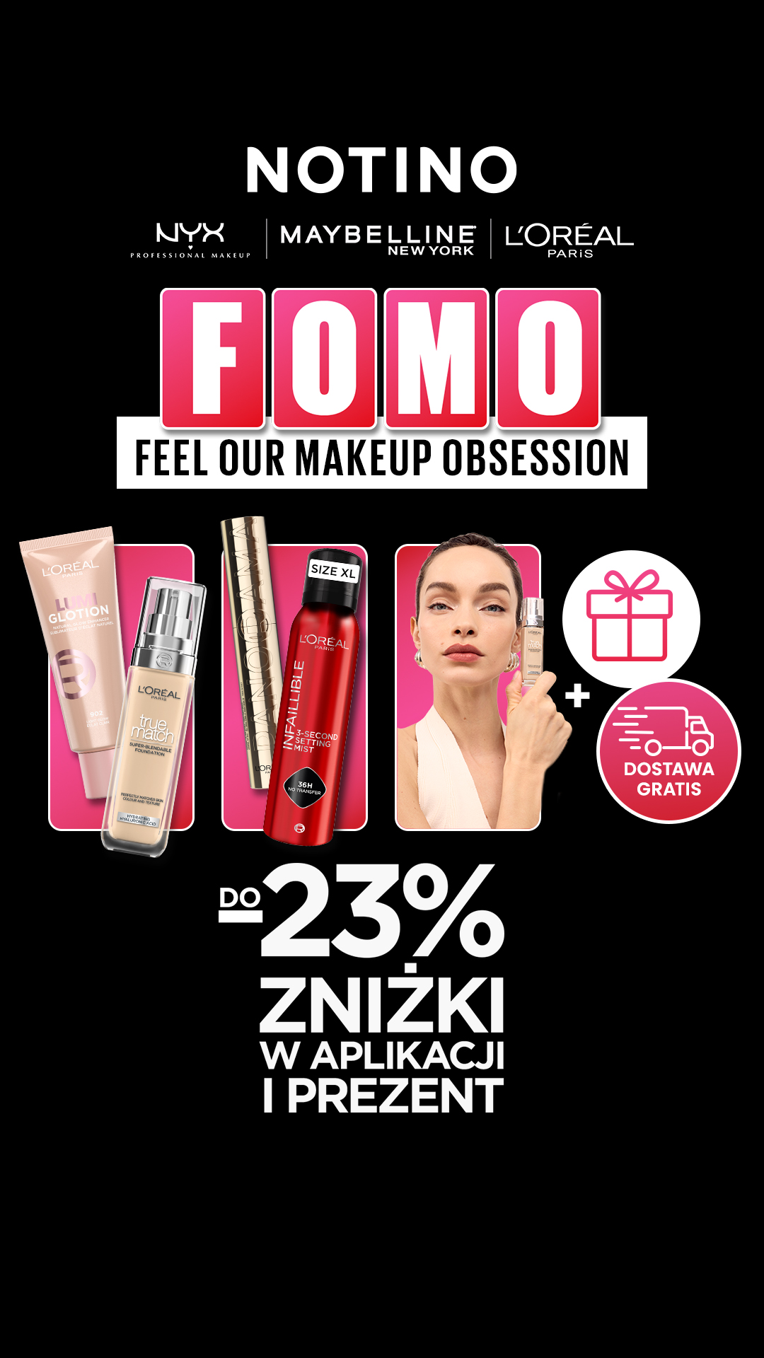 Notino Facebook ad