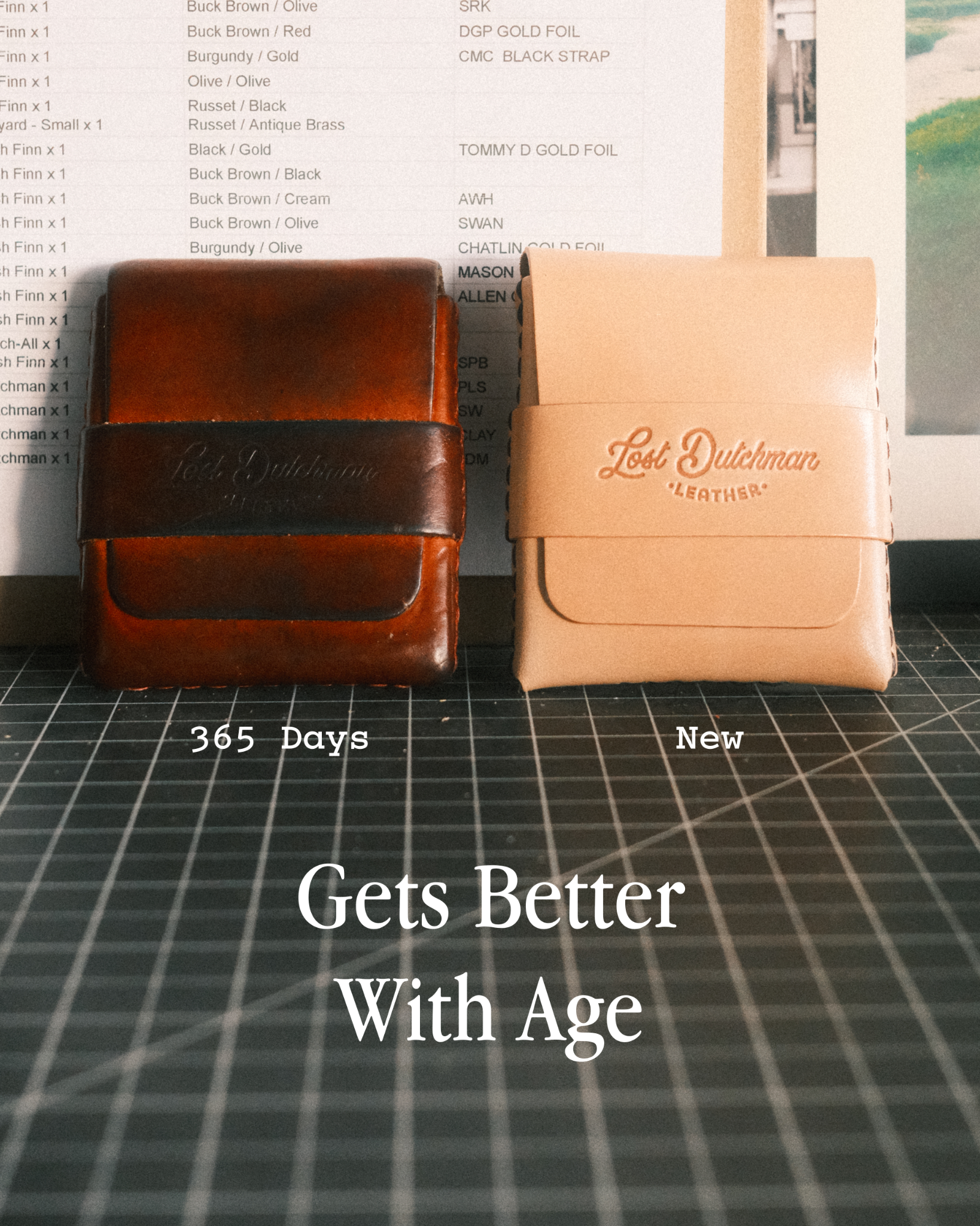 Lost Dutchman Leather Goods Facebook ad