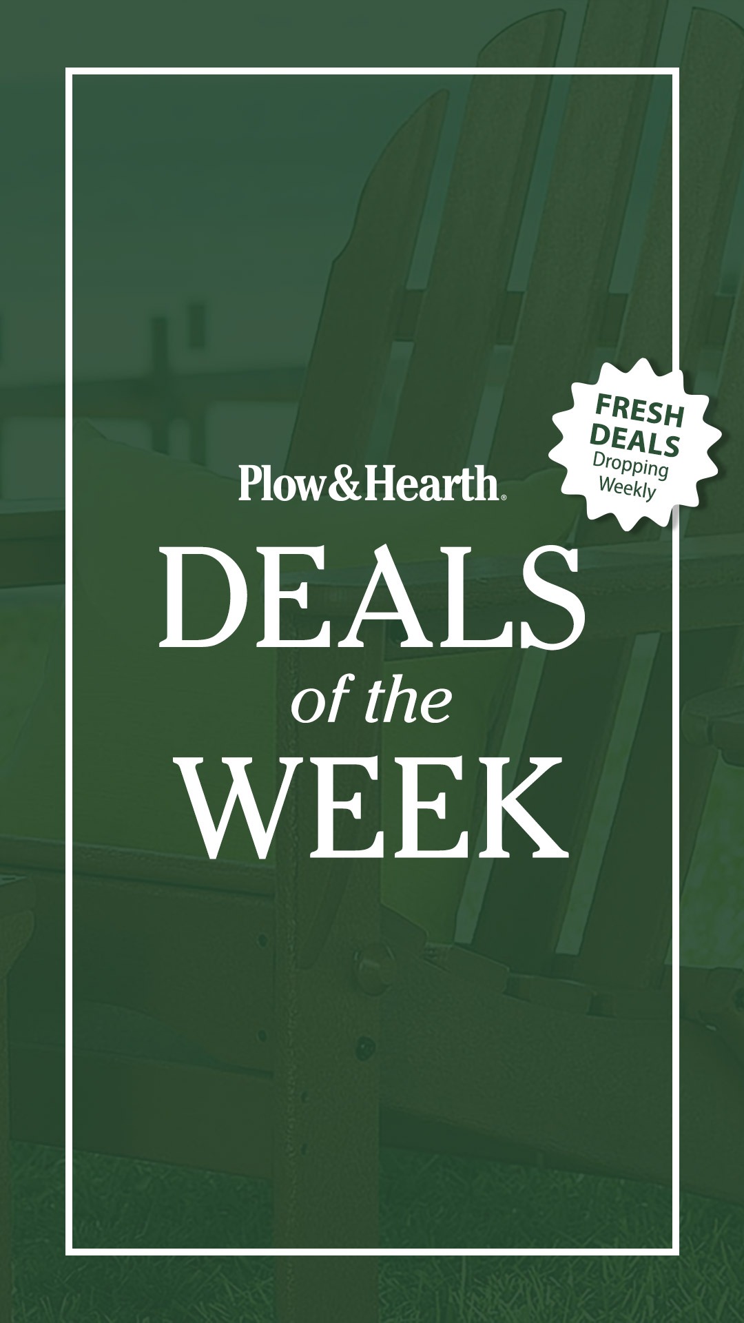 Plow & Hearth Facebook ad: Shop Unique Gifts Now