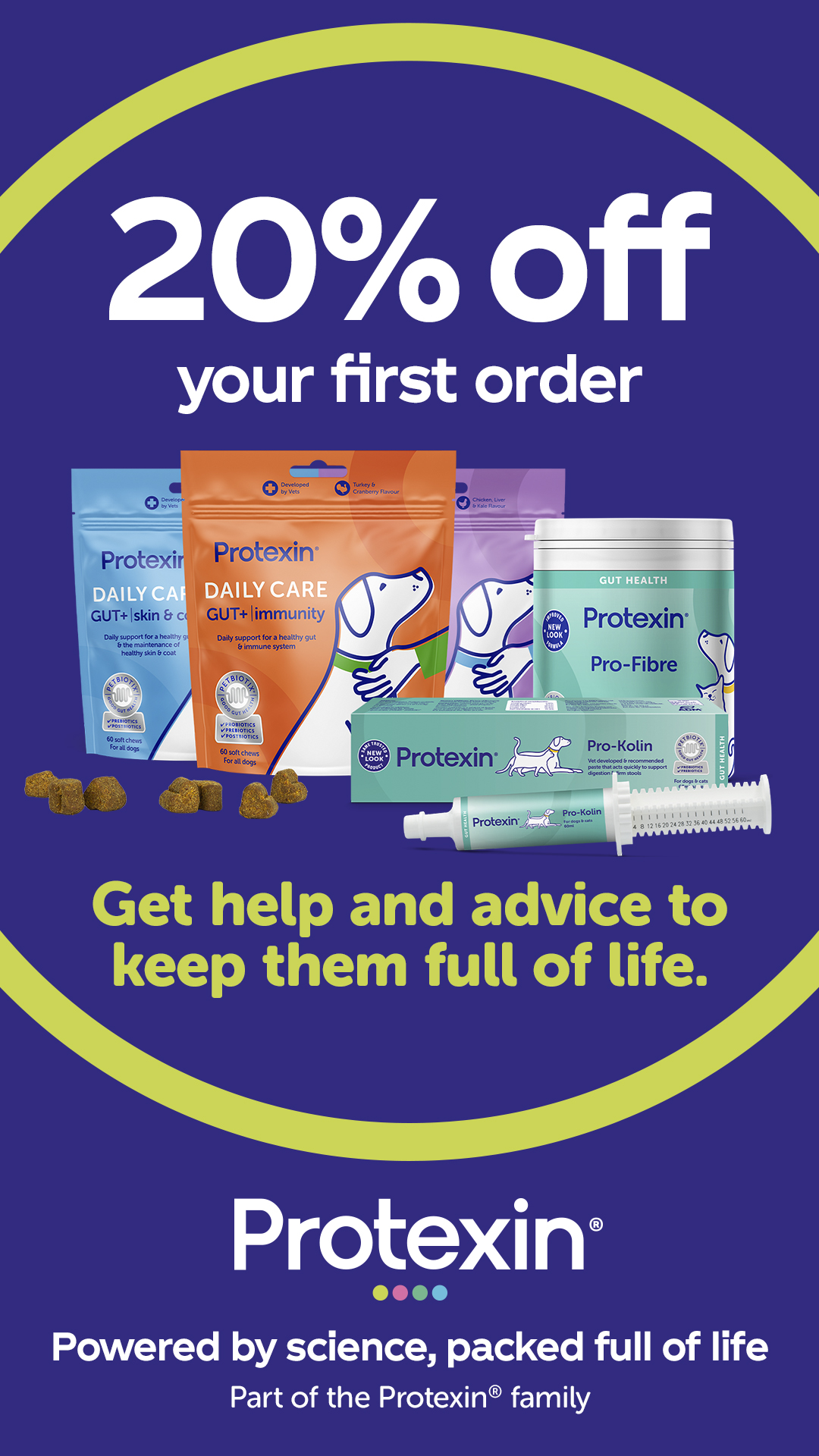 Protexin UK Facebook ad from Mar 12, 2026