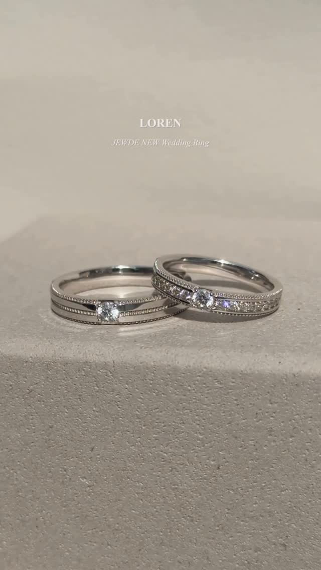 쥬드주얼리 Facebook ad: JEWDE new wedding ring