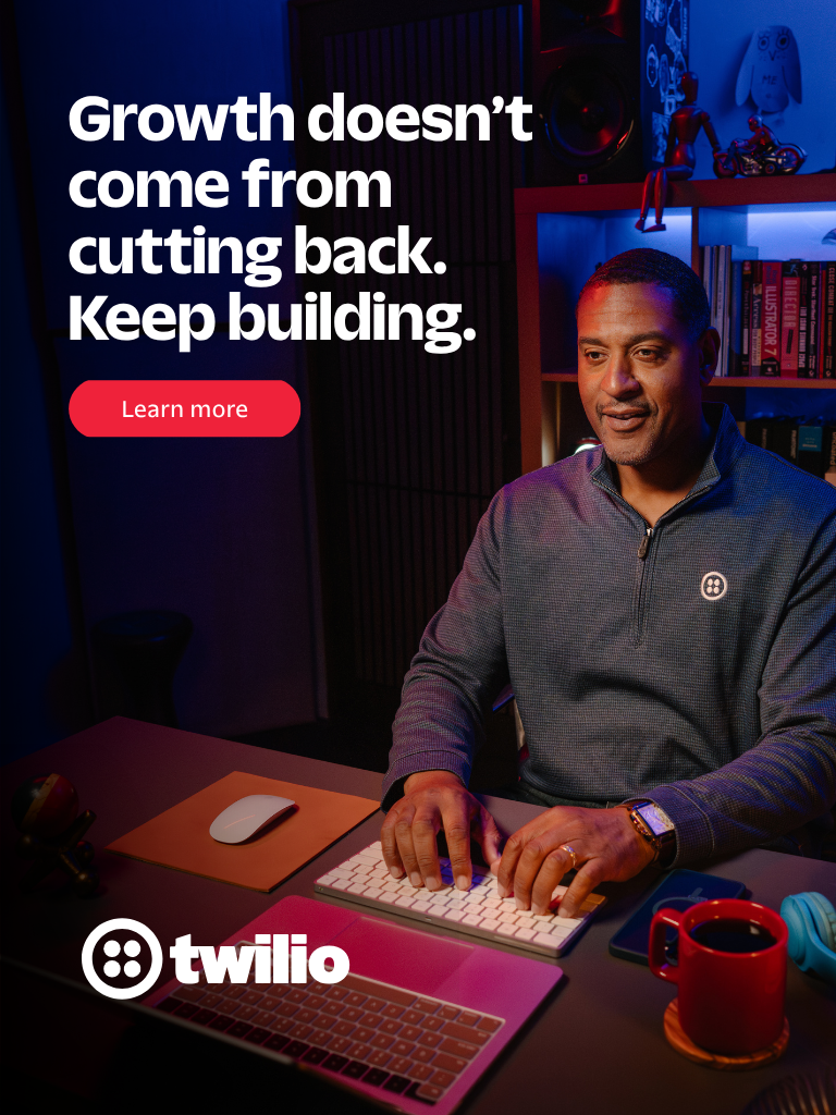 Twilio Facebook ad