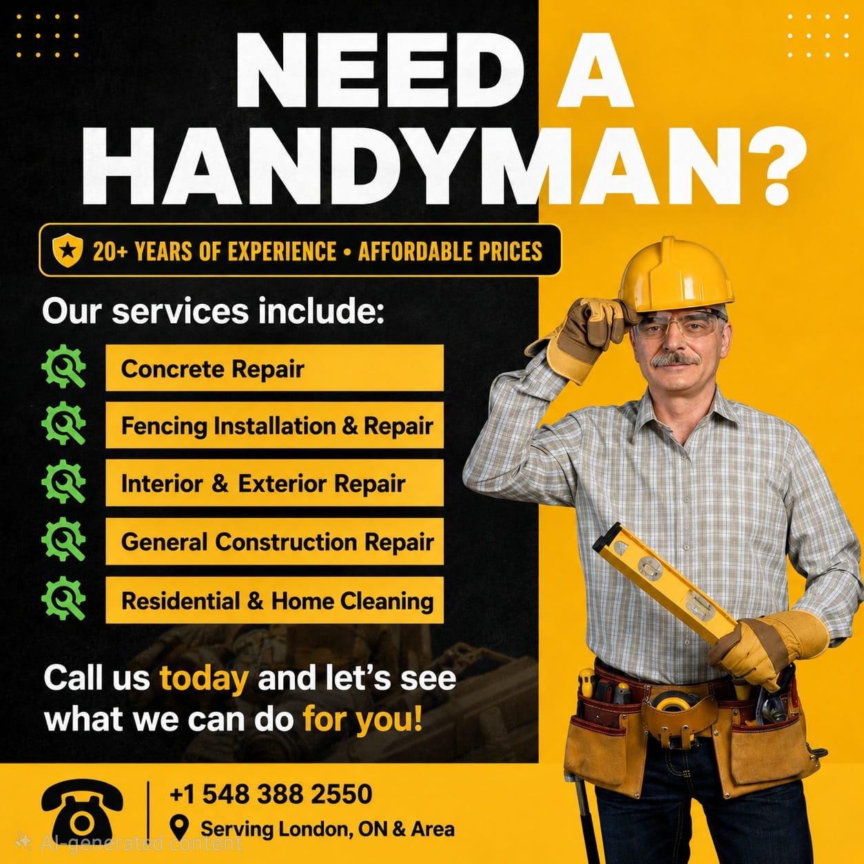London Property Solutions Facebook ad: Get Your FREE Quote Today - London ON