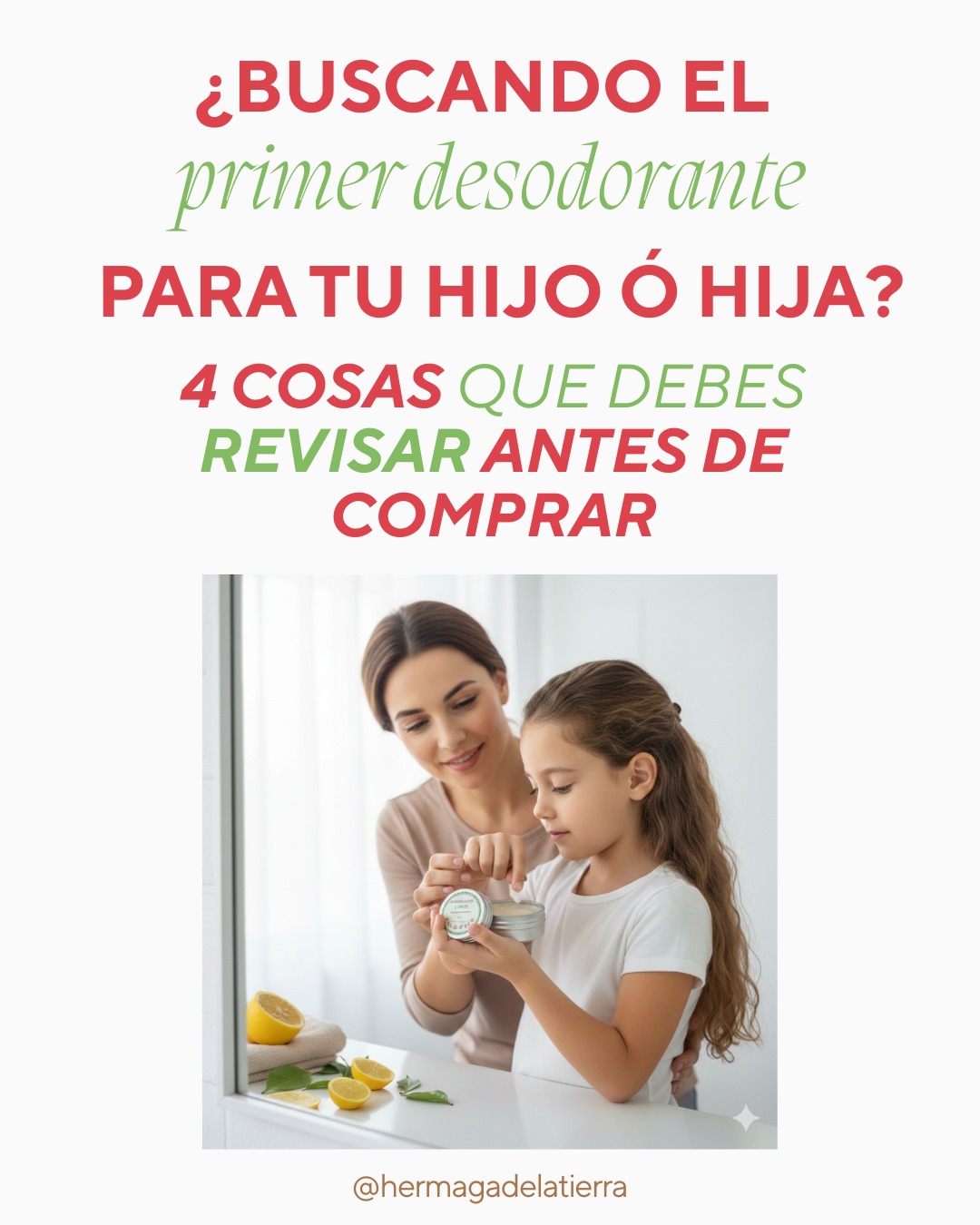 Hermaga de la Tierra Facebook ad: ¿Tu hij@ ya empezó con olor en las…
