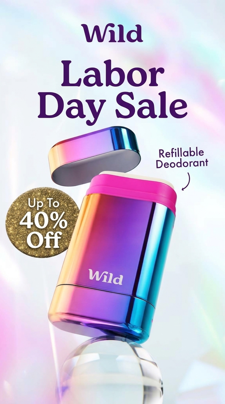 Wild Facebook ad: 40% off Labor Day bundles
