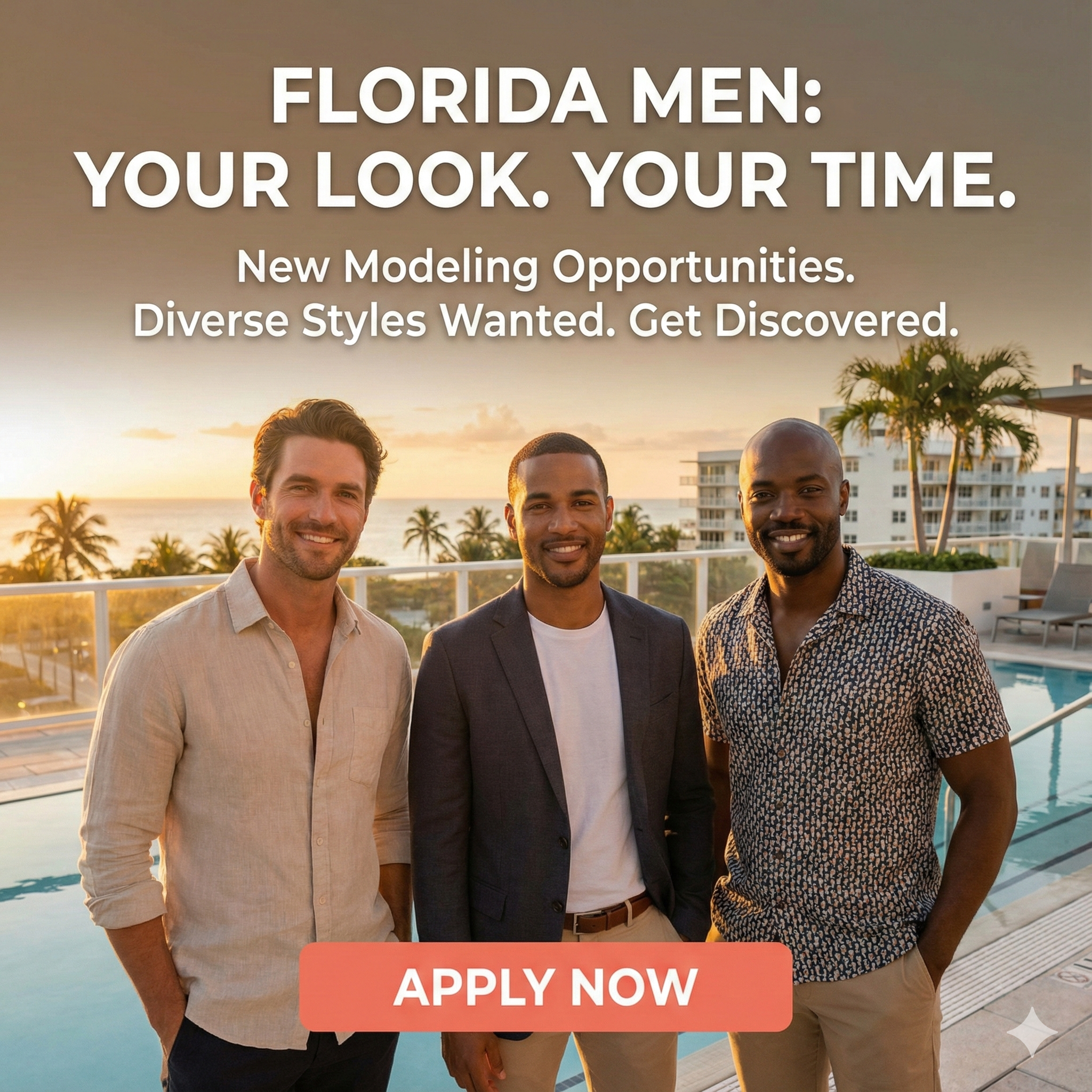 ModelScouters Facebook ad