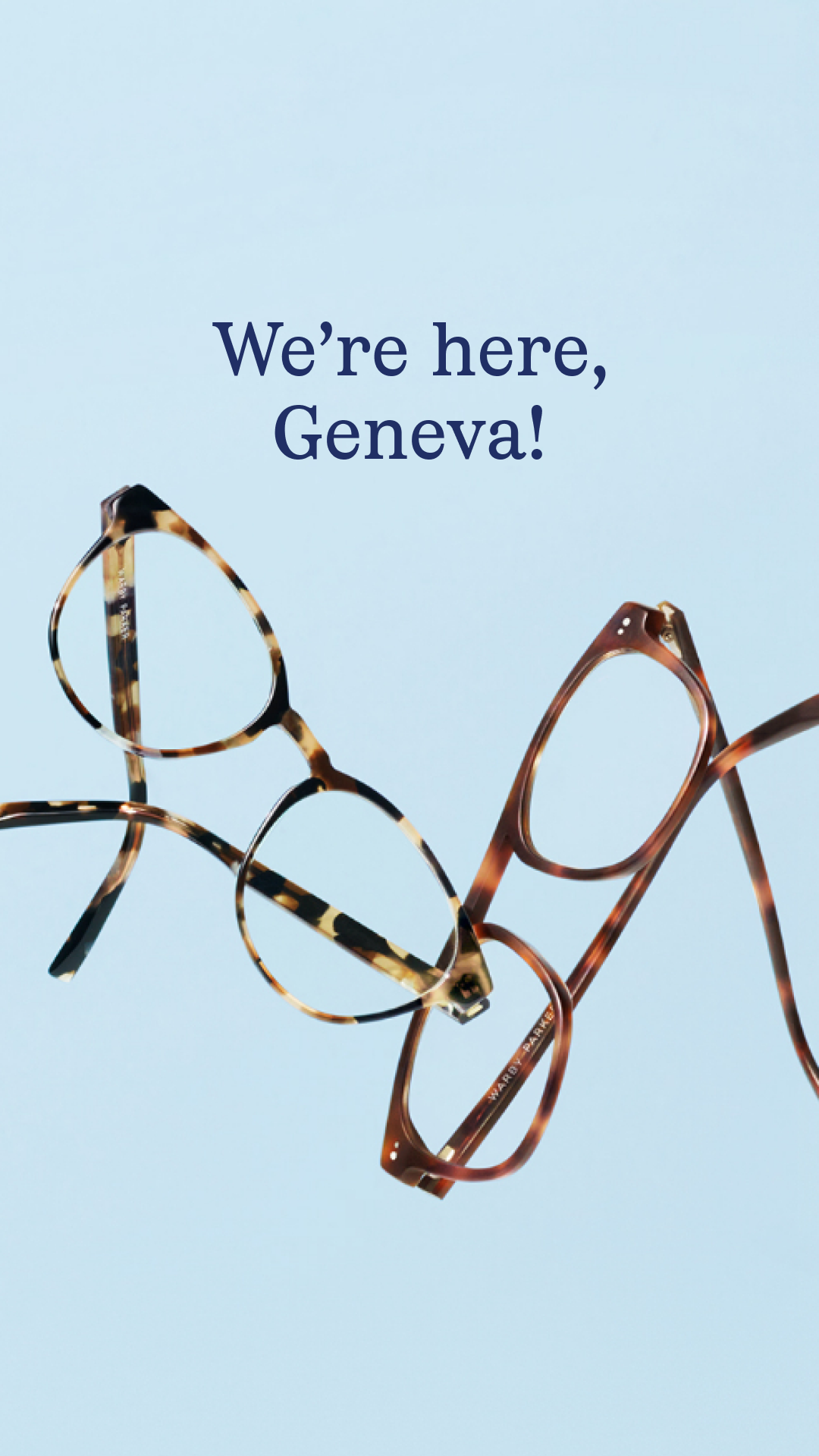 Warby Parker Facebook ad