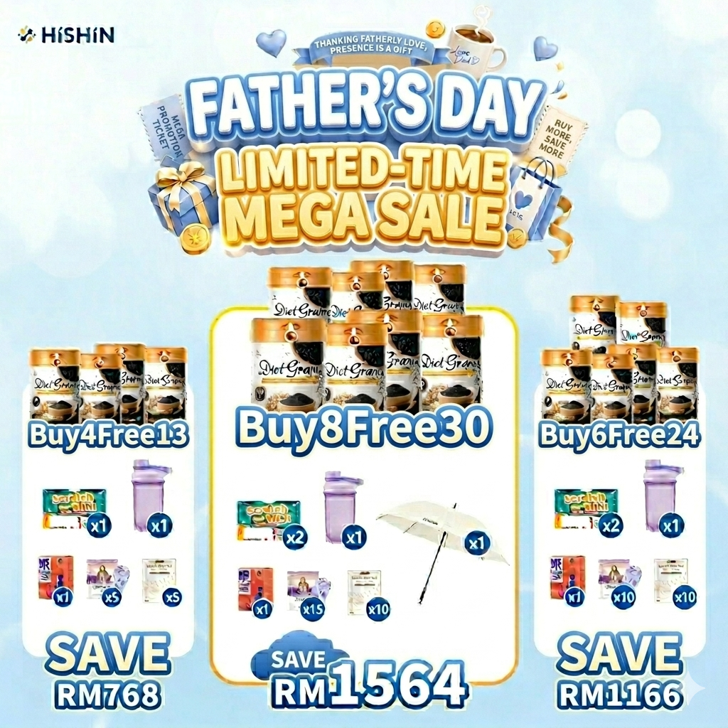 Hishin DietGrain Facebook ad