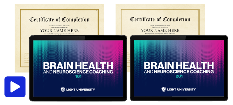 Light University Online Facebook ad from Feb 7, 2026