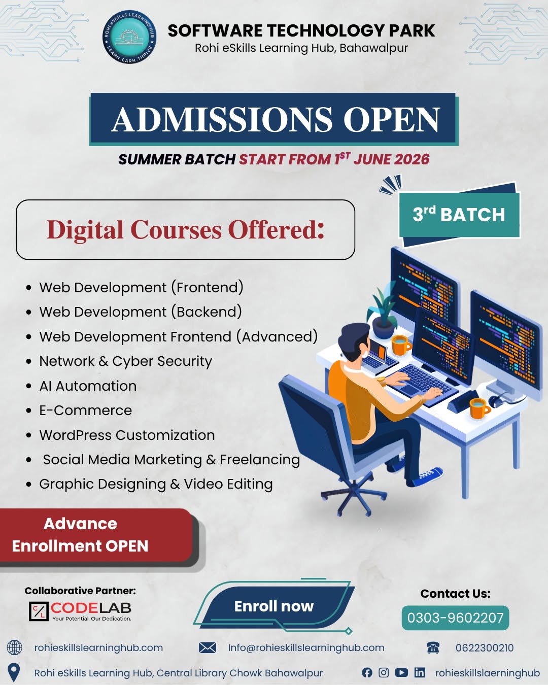 Rohi e Skills Learning Hub Facebook ad: Build Your Online Income StreamBuild Your Online Incomeโฆ