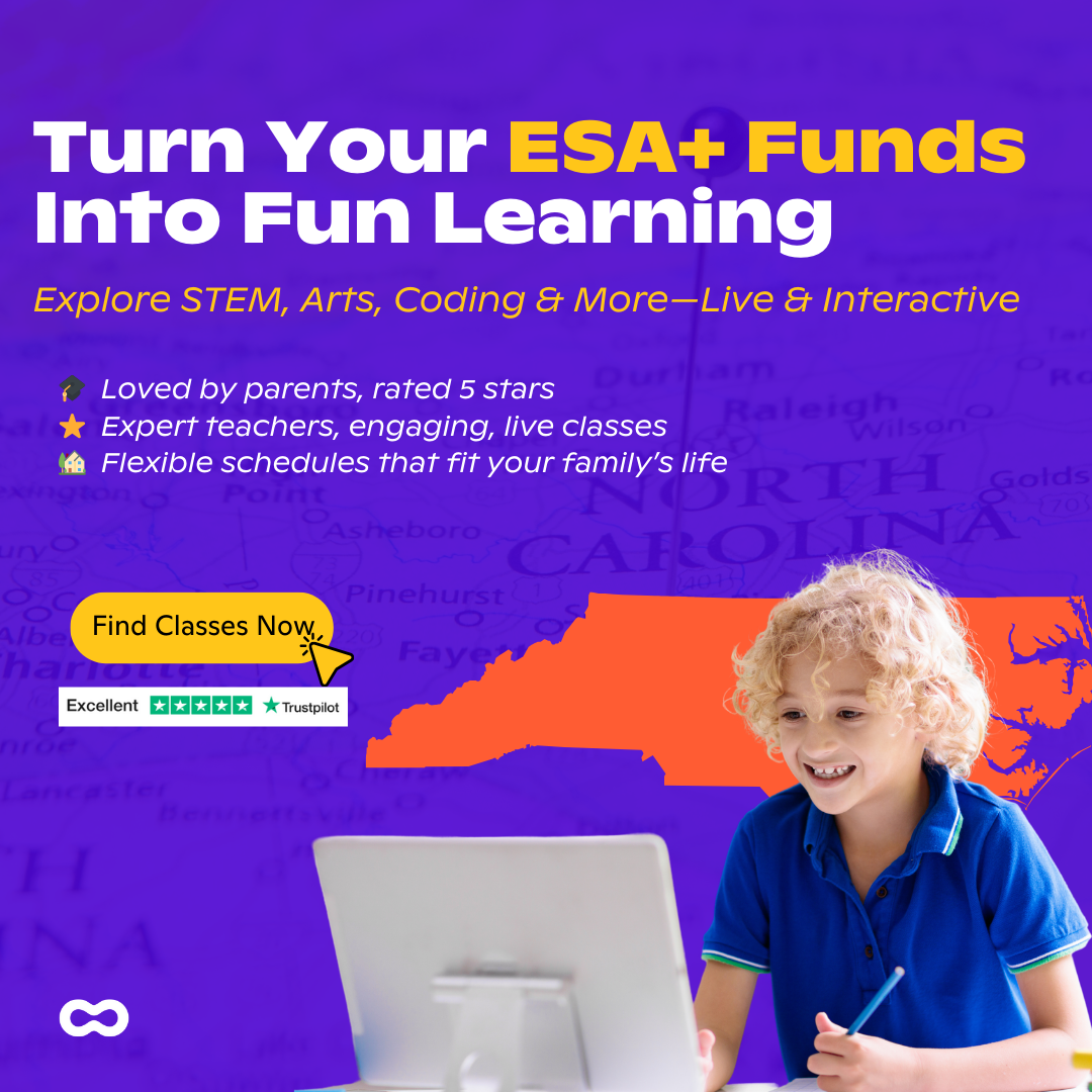 Outschool Facebook ad