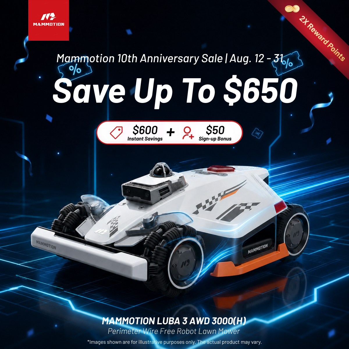 Mammotion Facebook ad