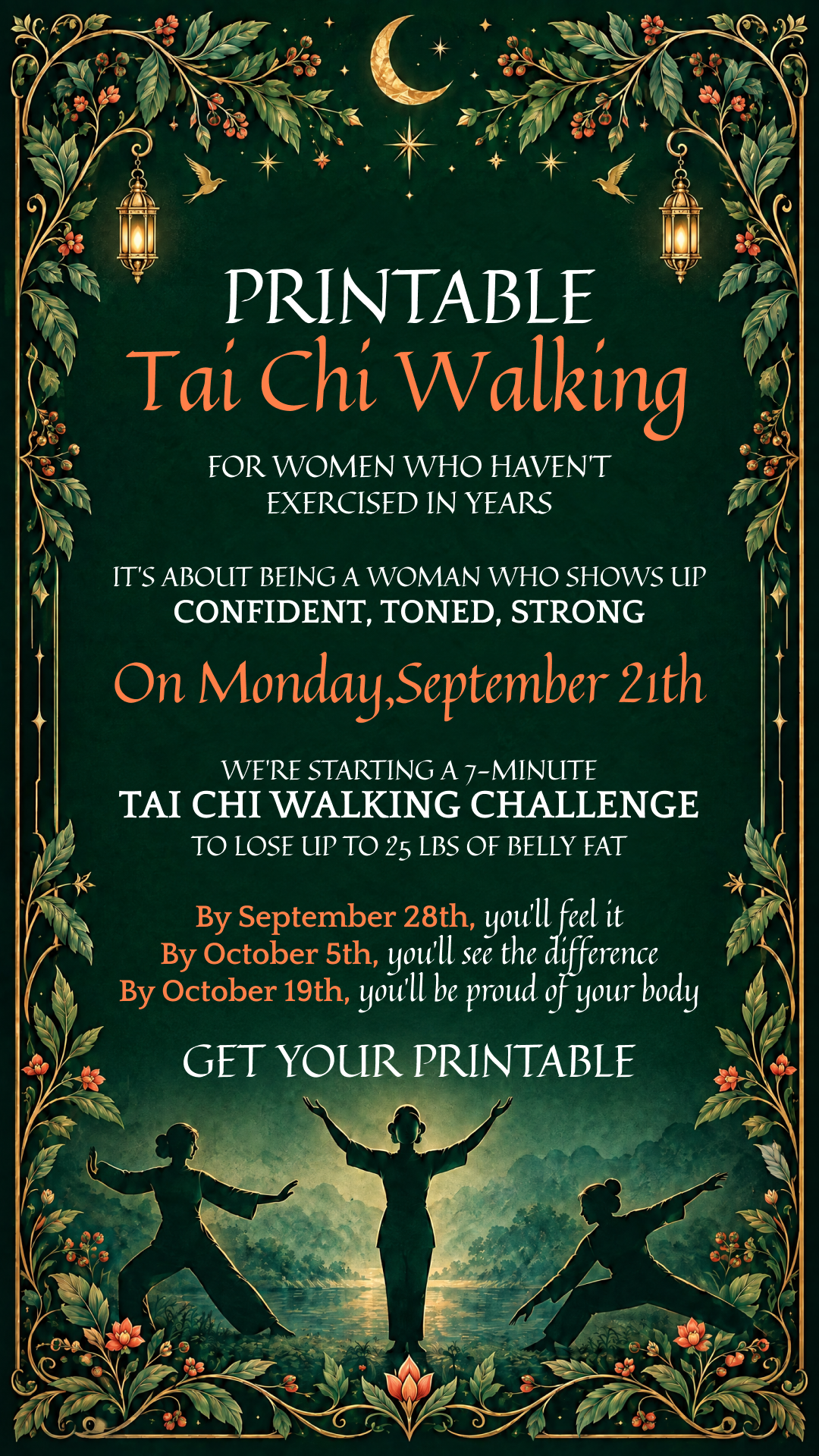 WalkFit Daily Walking Plan Facebook ad