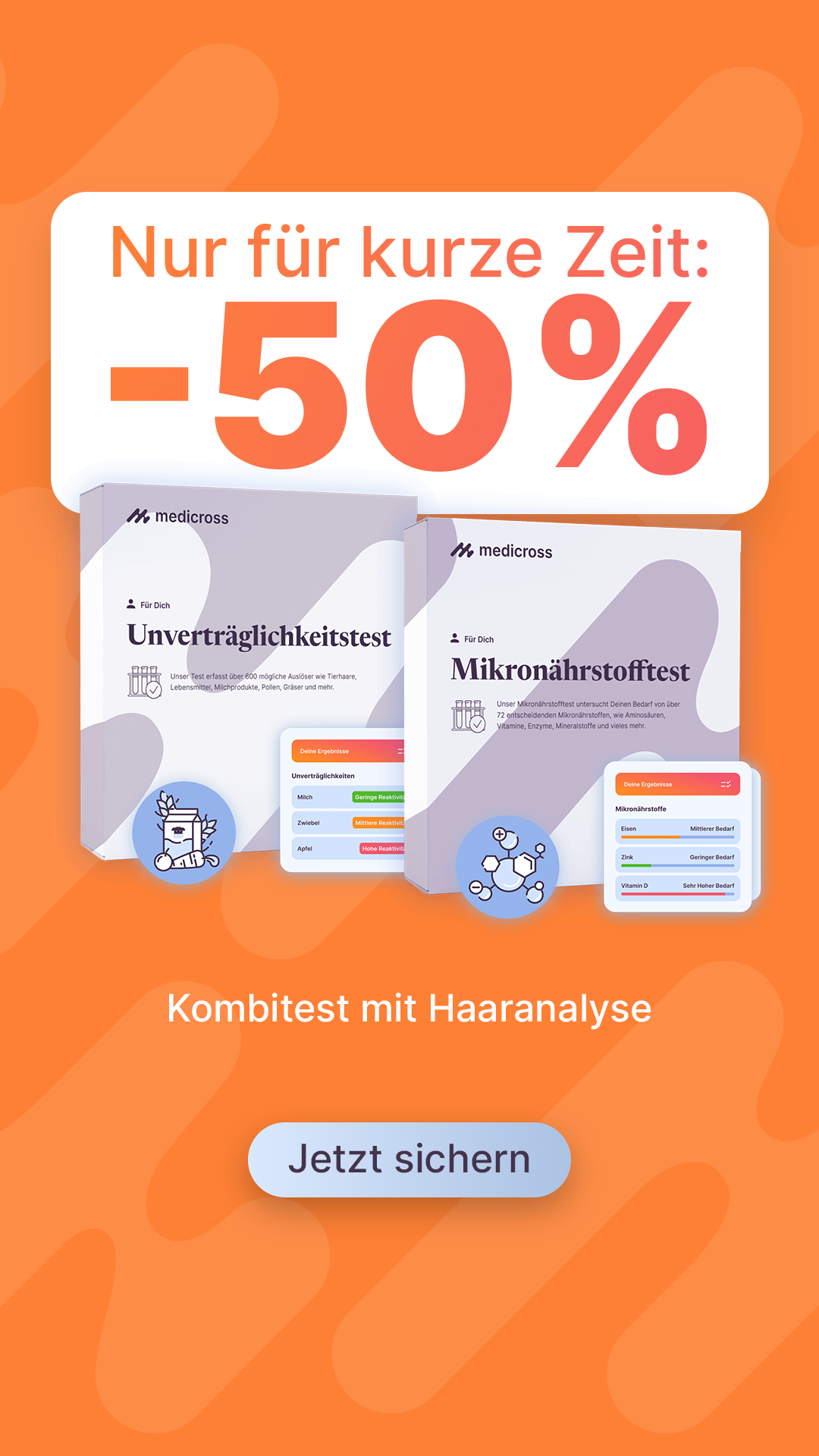 Medicross Labs Facebook ad
