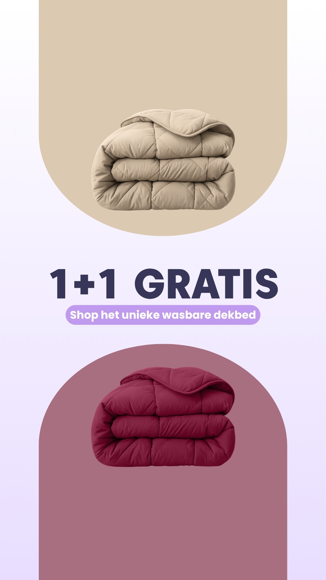 HappyBed Facebook ad