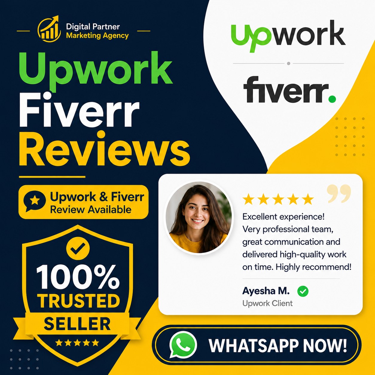 Digital Partner Marketing Agency Facebook ad: Boost Your Profile with Trusted Reviews!