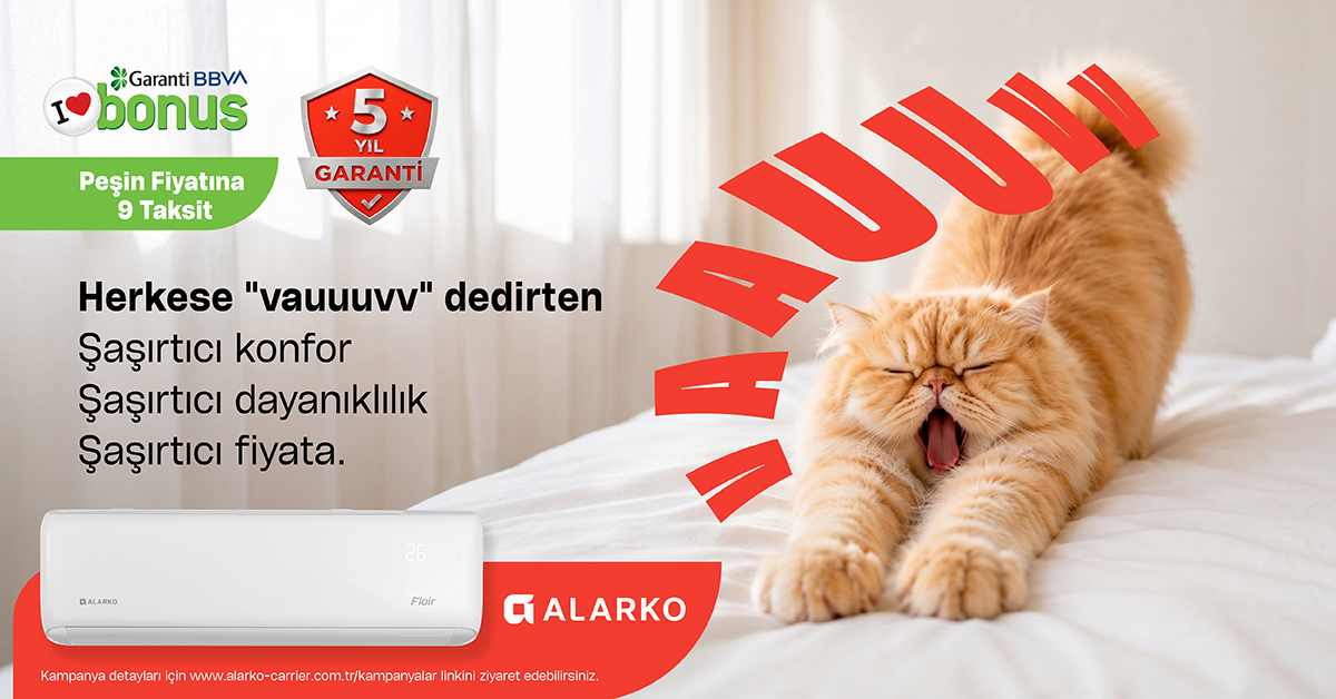 Alarko Carrier Facebook ad from Jul 13, 2026