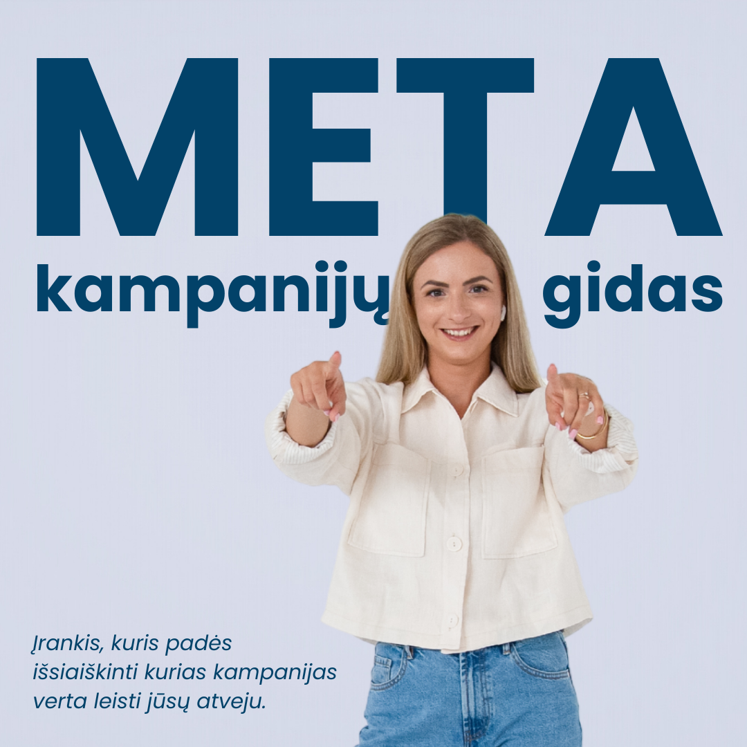 PRO PEAK Gitana Balsė Facebook ad: Parsisiųsk nemokamą kampanijų tikslų gidą
