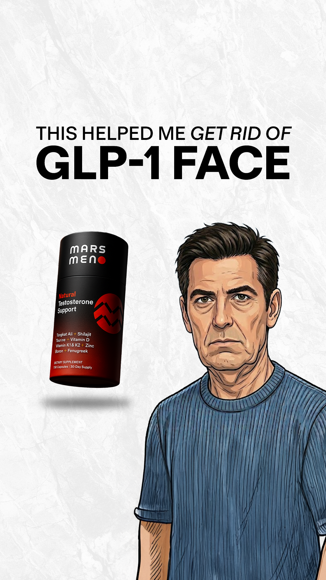 Mars Men Facebook ad