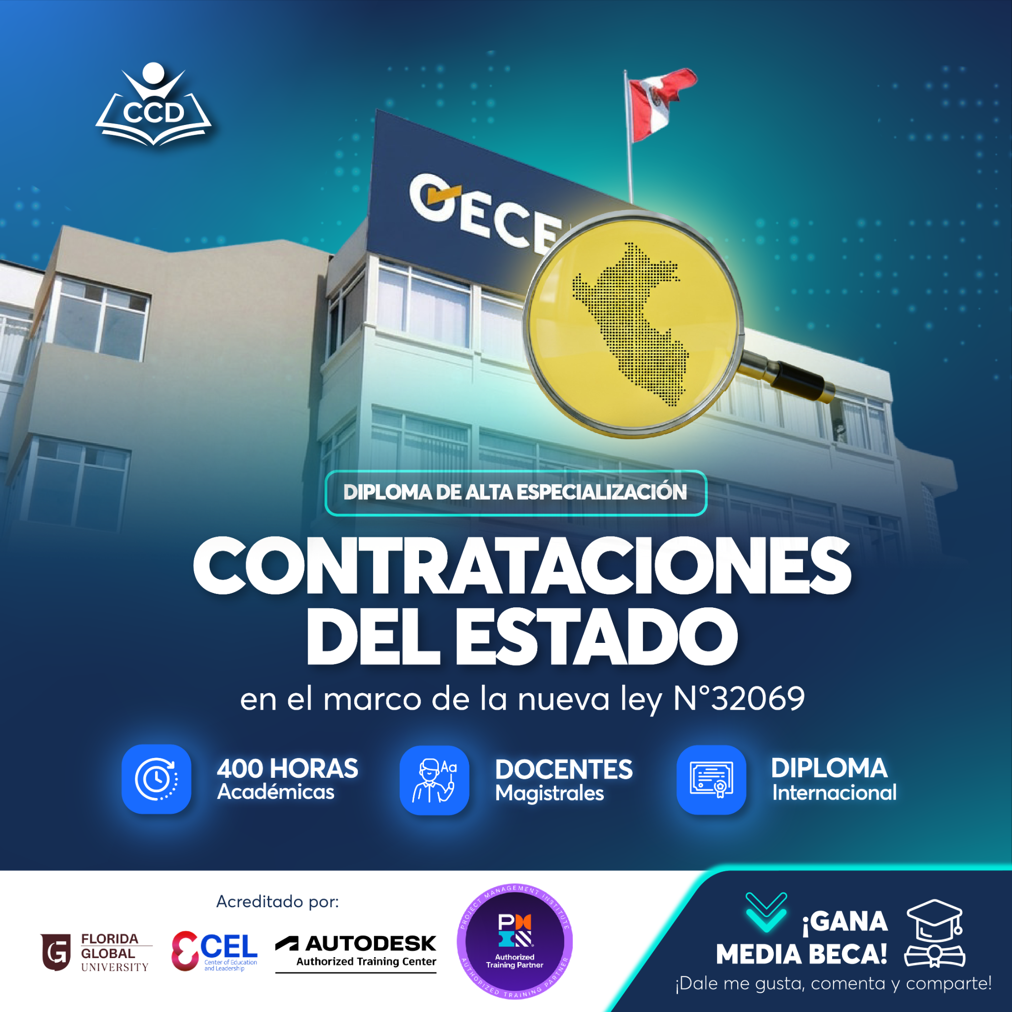 Centro de Capacitación y Desarrollo - CCD Facebook ad
