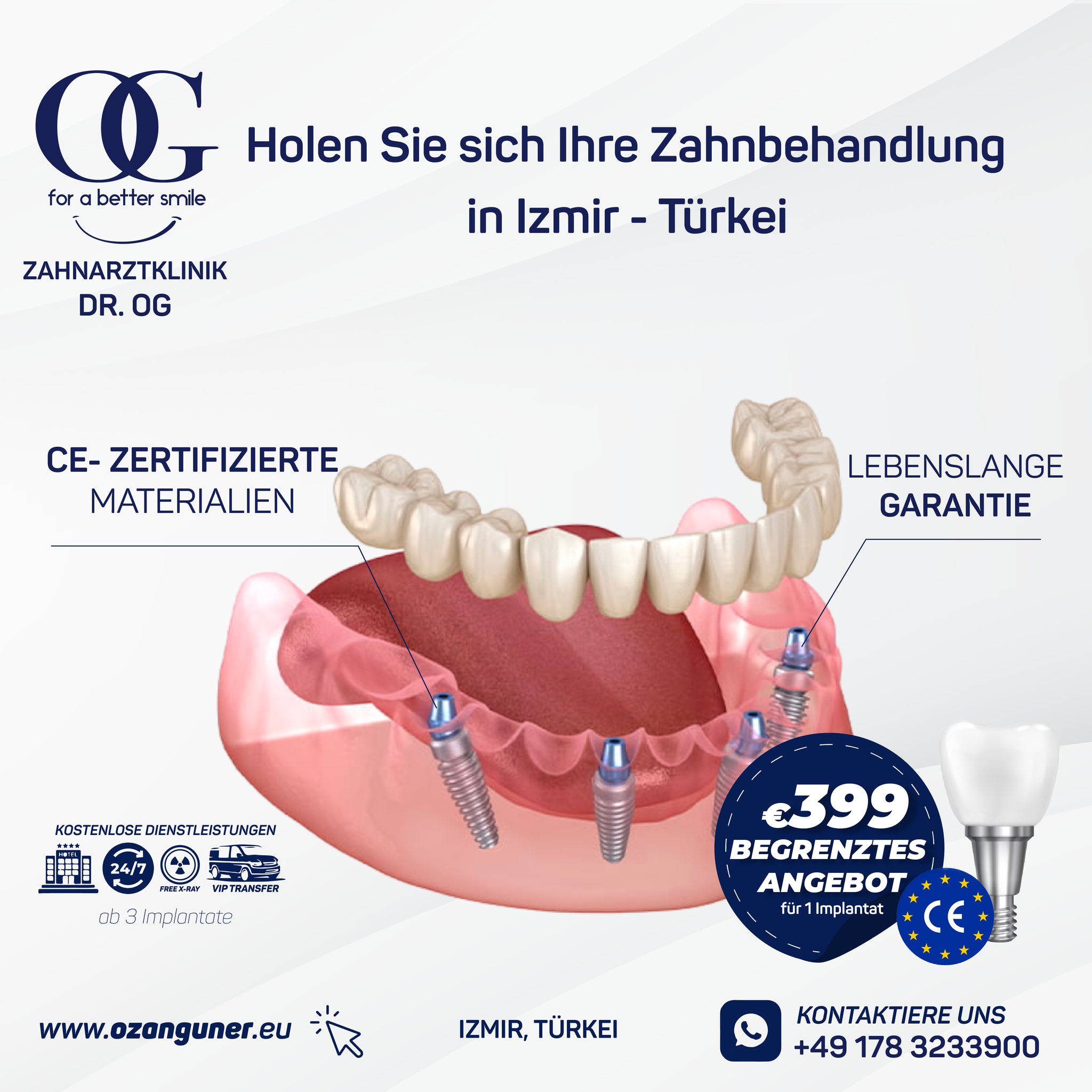 OG Zahnklinik Facebook ad