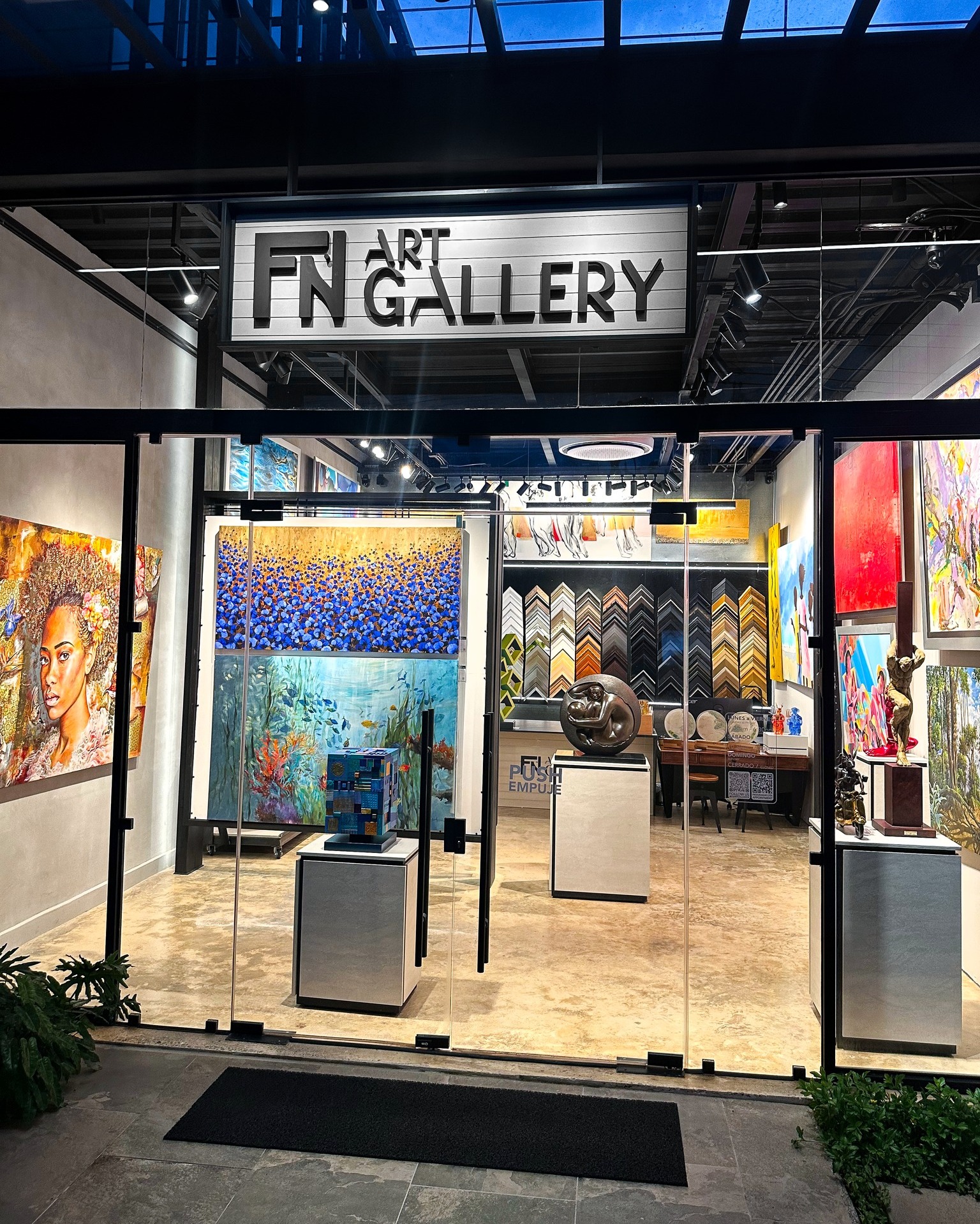 FN Art Gallery Facebook ad