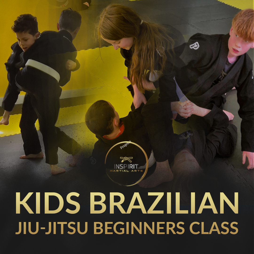 Inspirit Martial Arts Facebook ad: New Kids BJJ Class, Free Trial