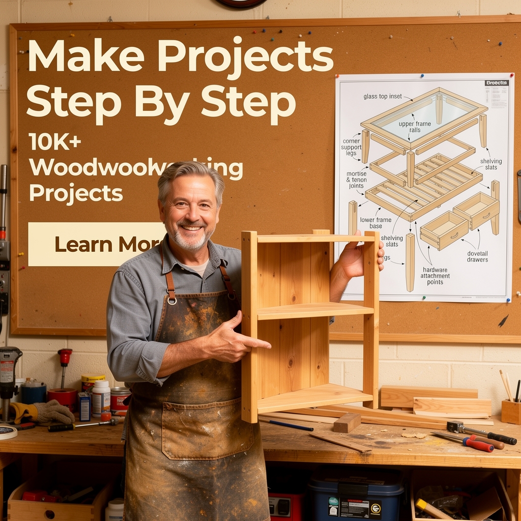 Daily Woodworking Facebook ad: Idiot-Proof Woodworking Plans