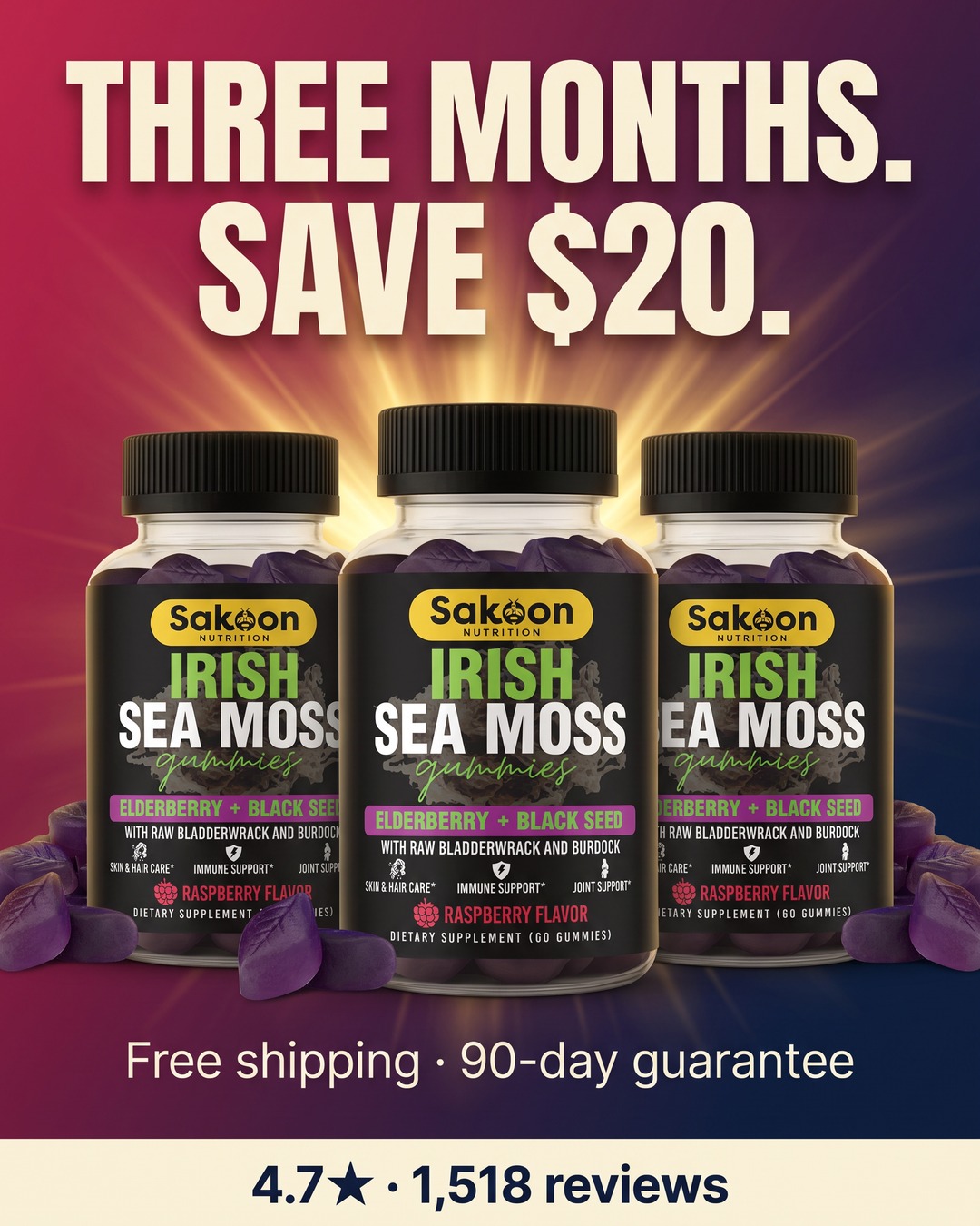 Sakoonnutrition Facebook ad