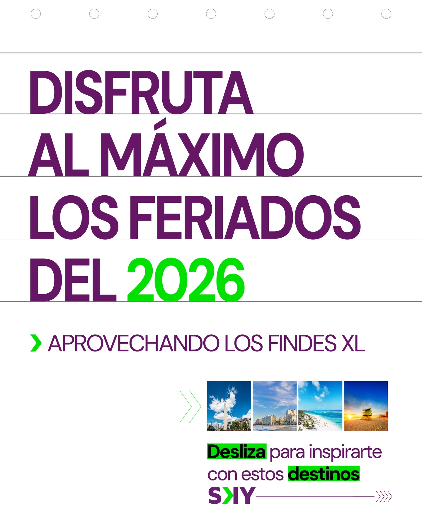 SKY Facebook ad: Está bueno convertir el 2026 en un gran…