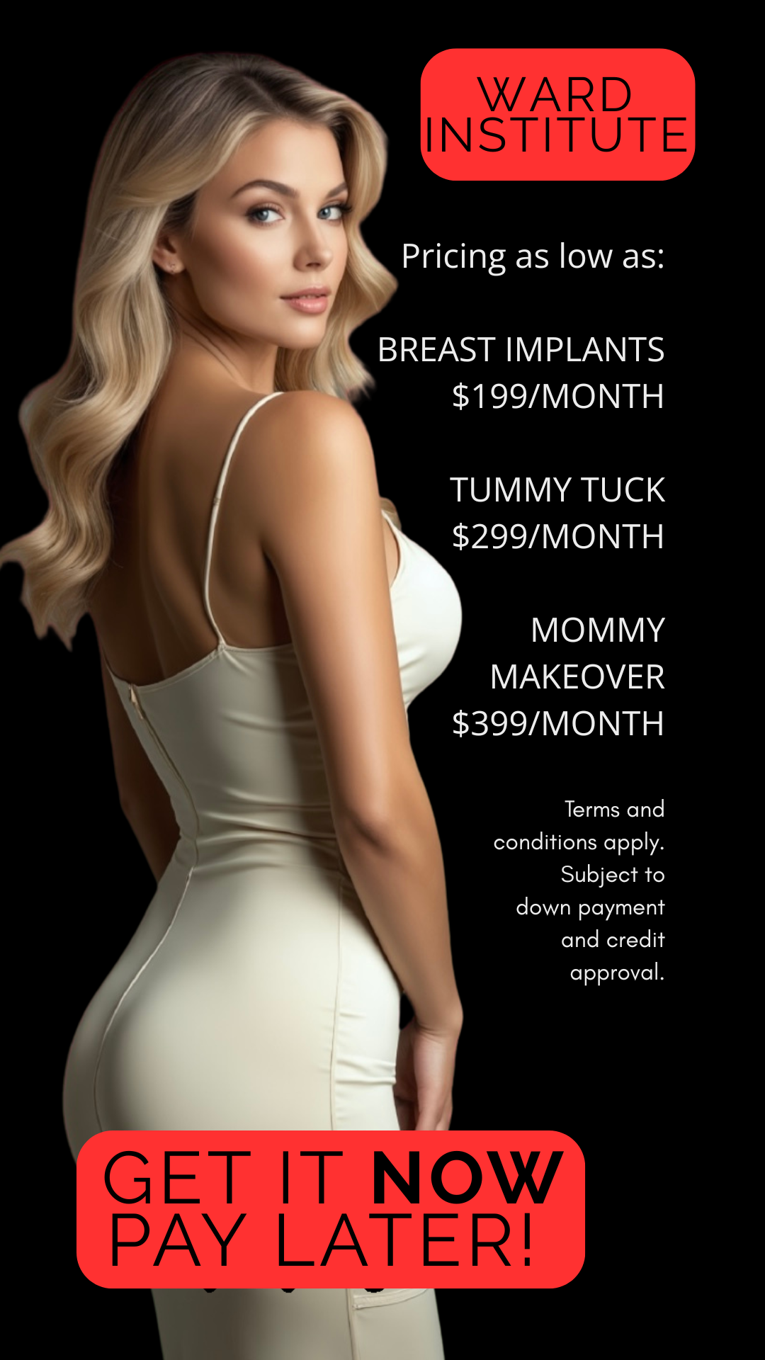 Ward Institute: Plastic Surgery, Aesthetics, & Wellness Facebook ad