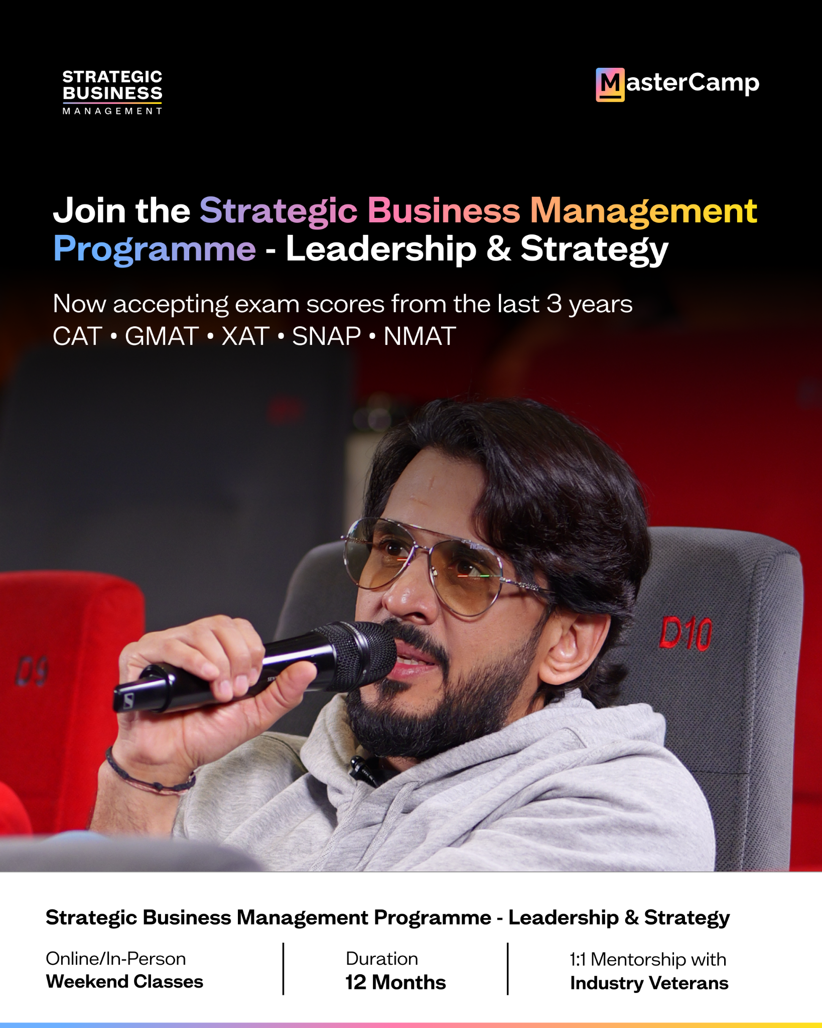 MasterCamp Facebook ad