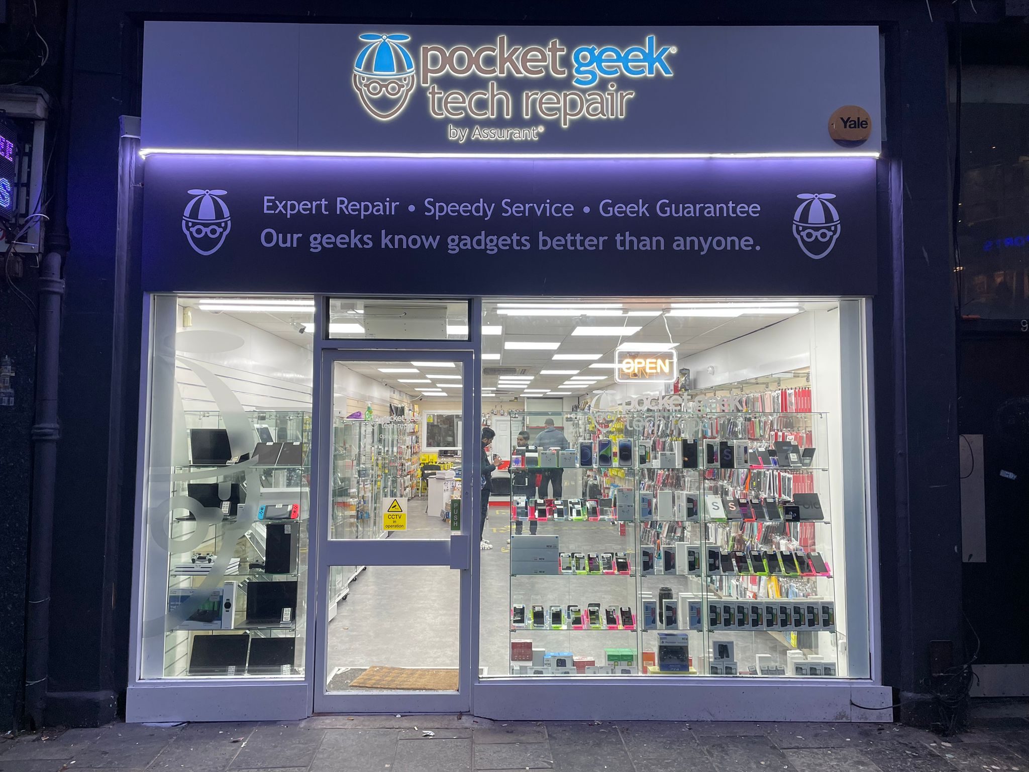 Pocket Geek Tech Repair Dundee Facebook ad: Expert Repair Services