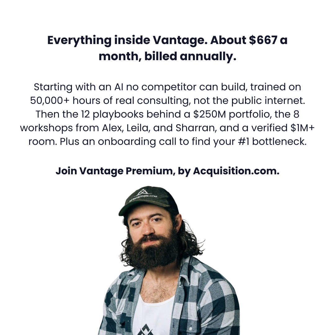Alex Hormozi Facebook ad