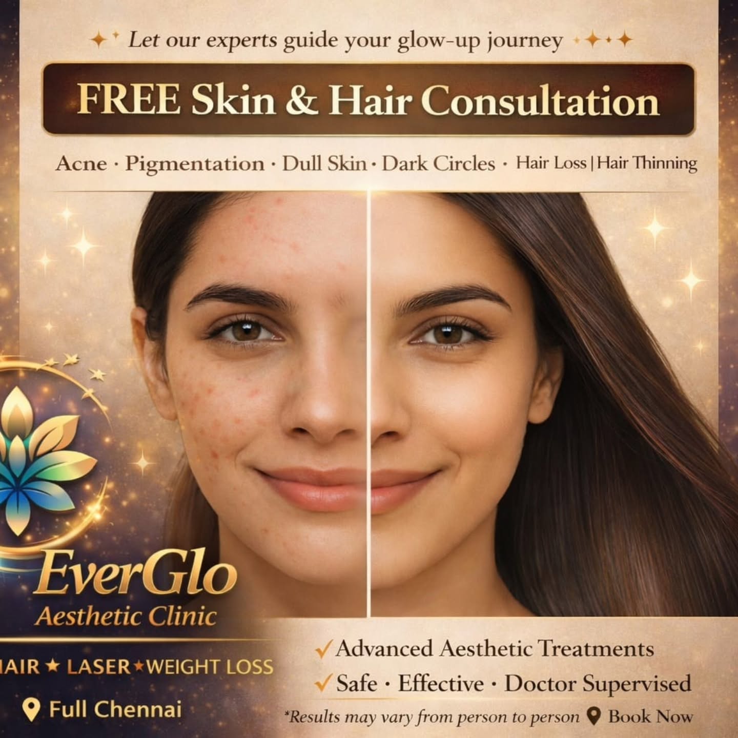 Everglo Aesthetics Mogappair Facebook ad