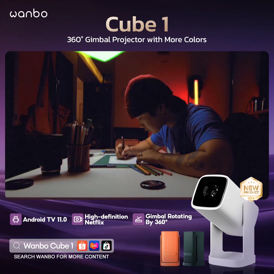 Wanbo Philippines Facebook ad: Introducing Wanbo New Launch Cube 1
