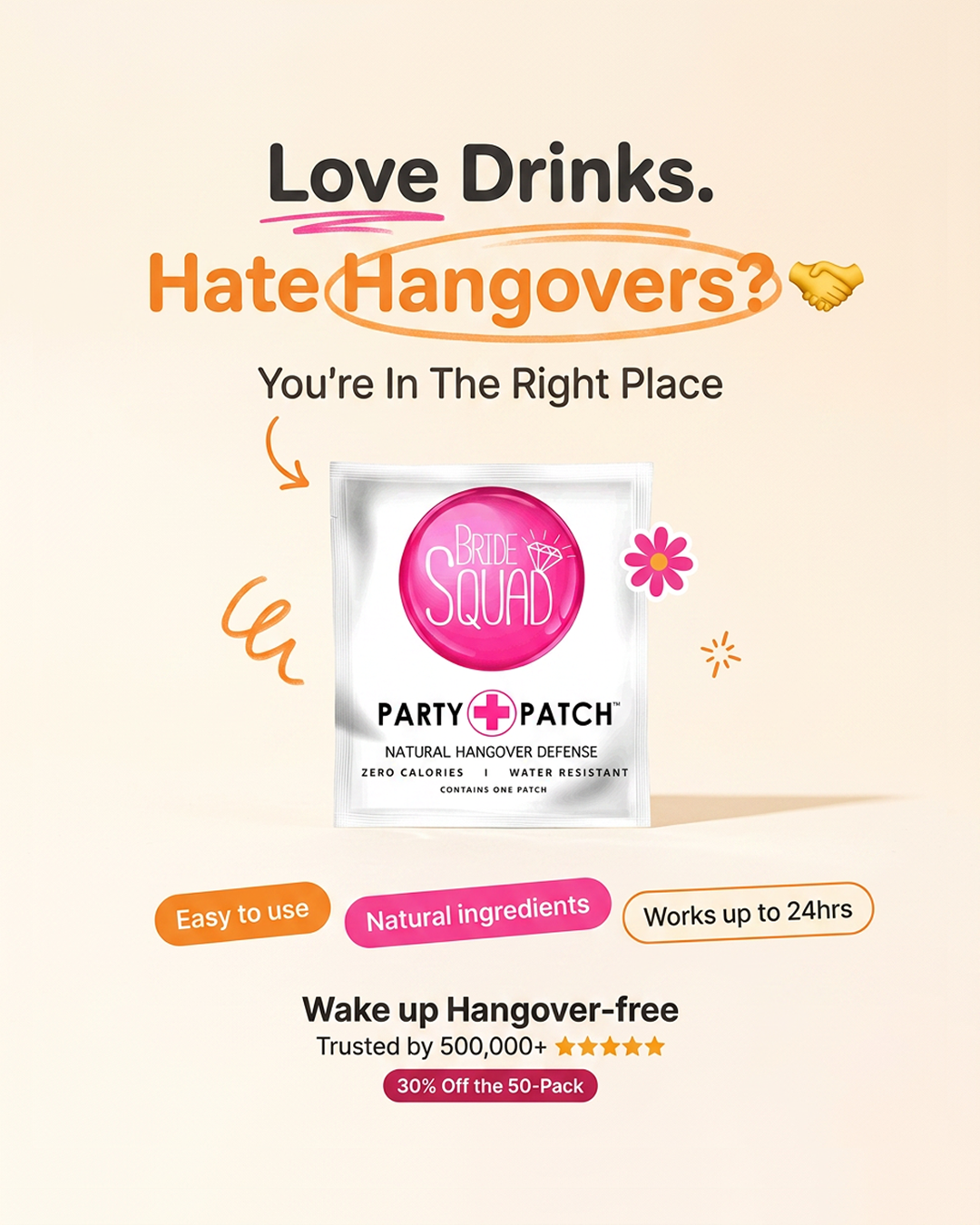 Party Patch Facebook ad