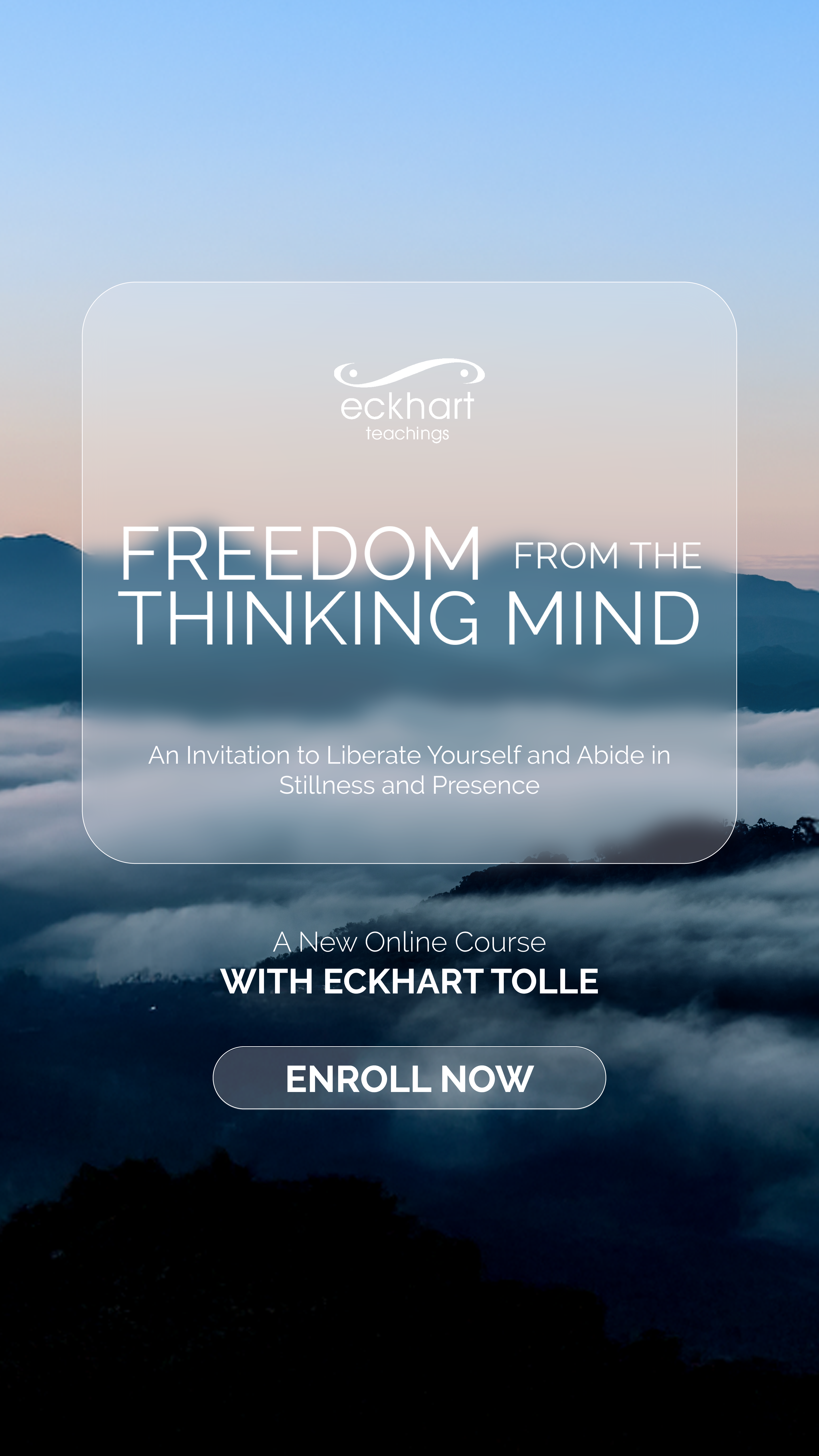 Eckhart Tolle Facebook ad
