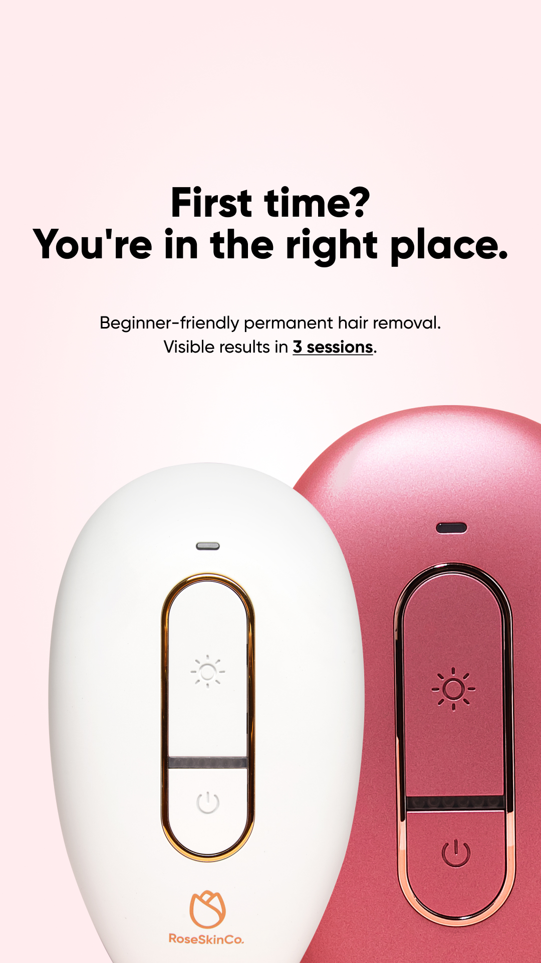 Rose Skin Co Facebook ad