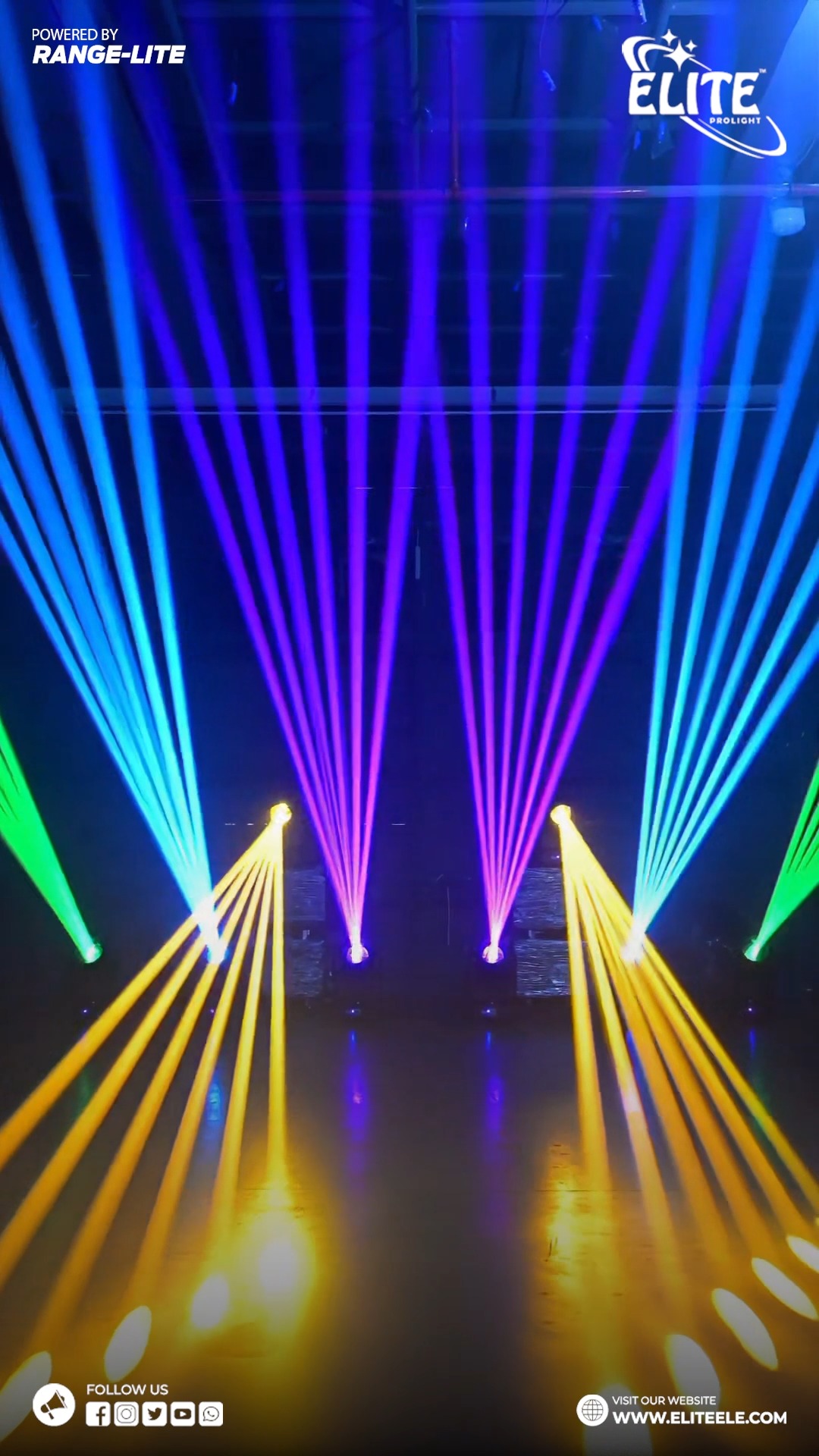 Elite Electric Prolight Pvt. Ltd. Facebook ad: Every Show Deserves a Show-Stopping Performance.